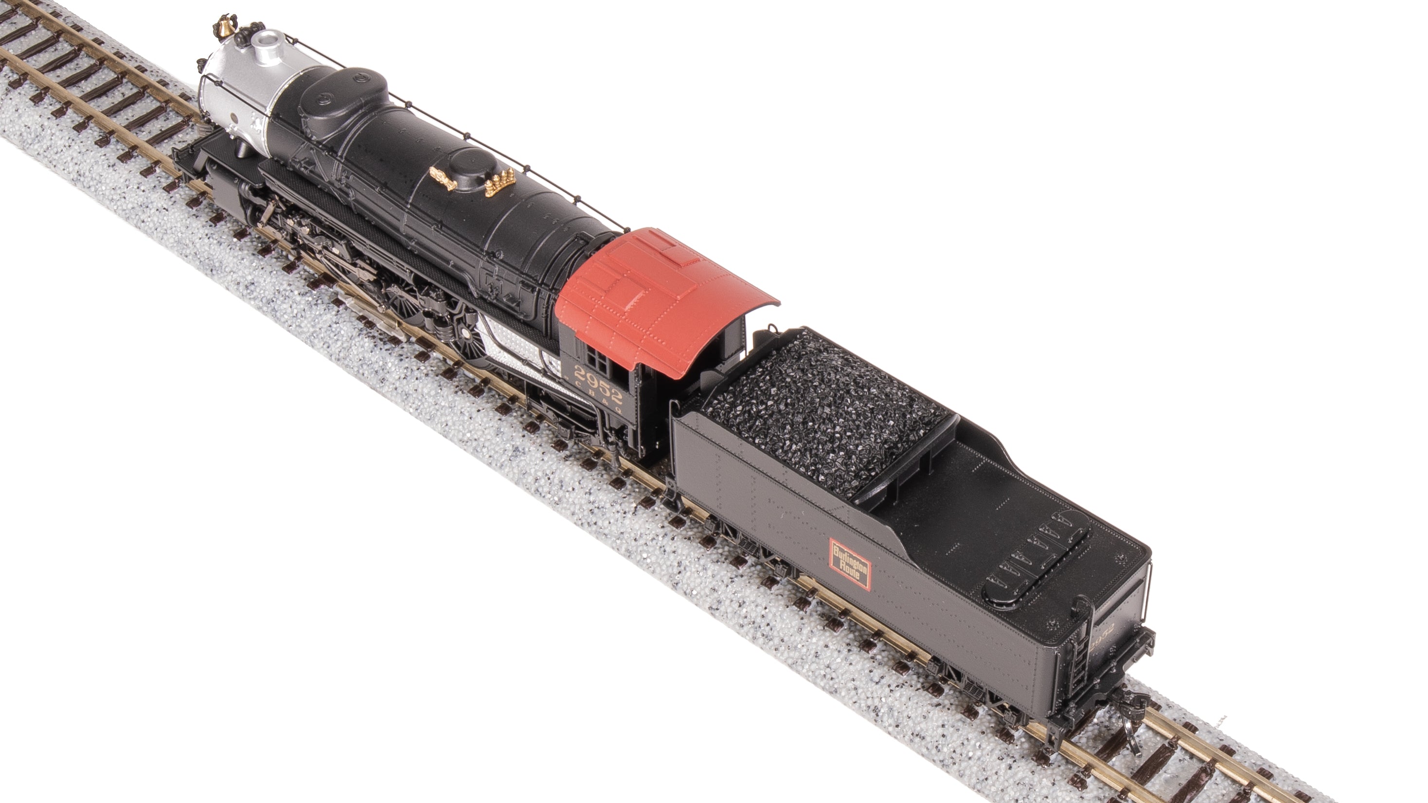 7985 Heavy Pacific 4-6-2, CBQ 2952, Paragon4 Sound/DC/DCC, N