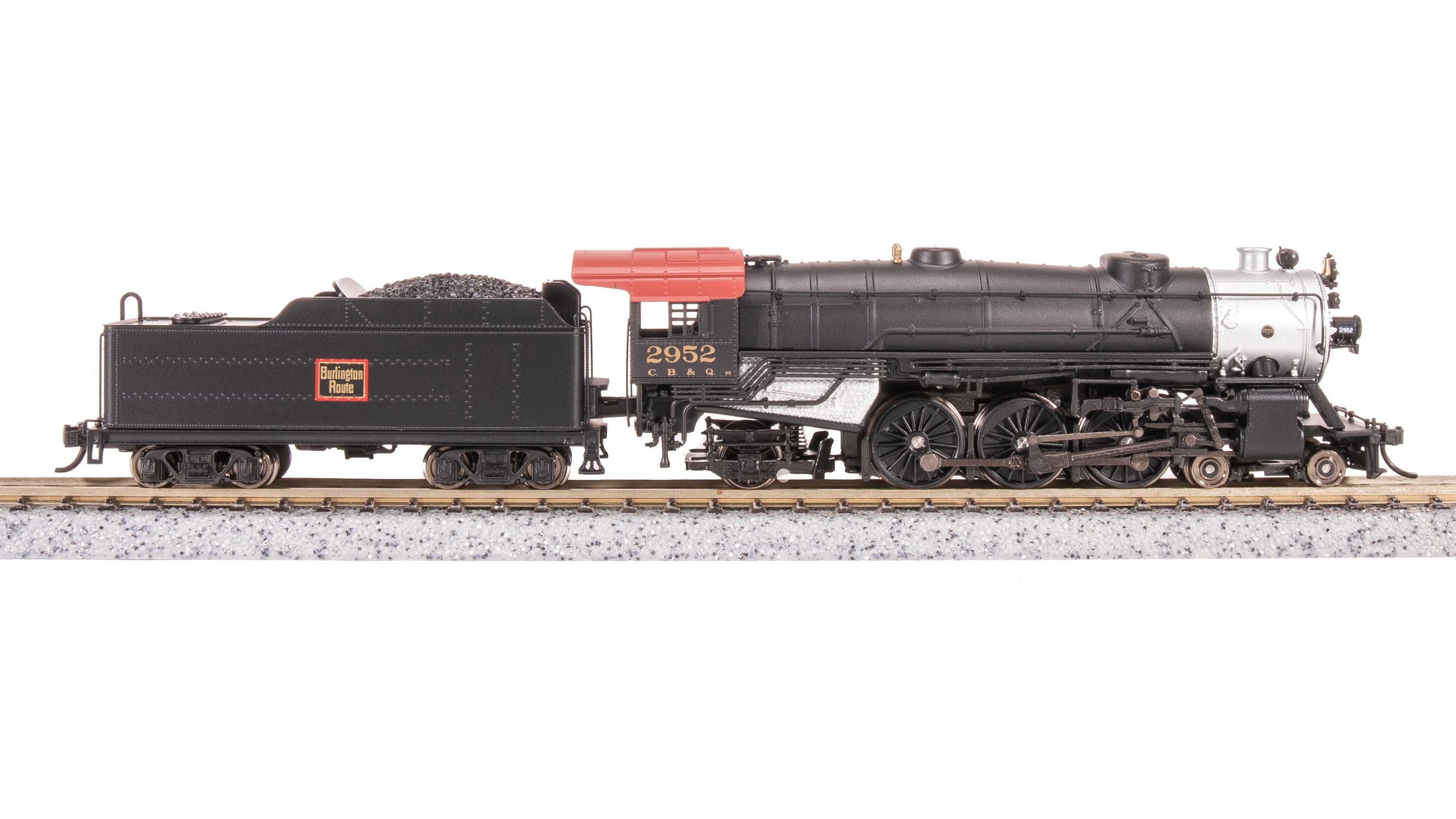 7985 Heavy Pacific 4-6-2, CBQ 2952, Paragon4 Sound/DC/DCC, N