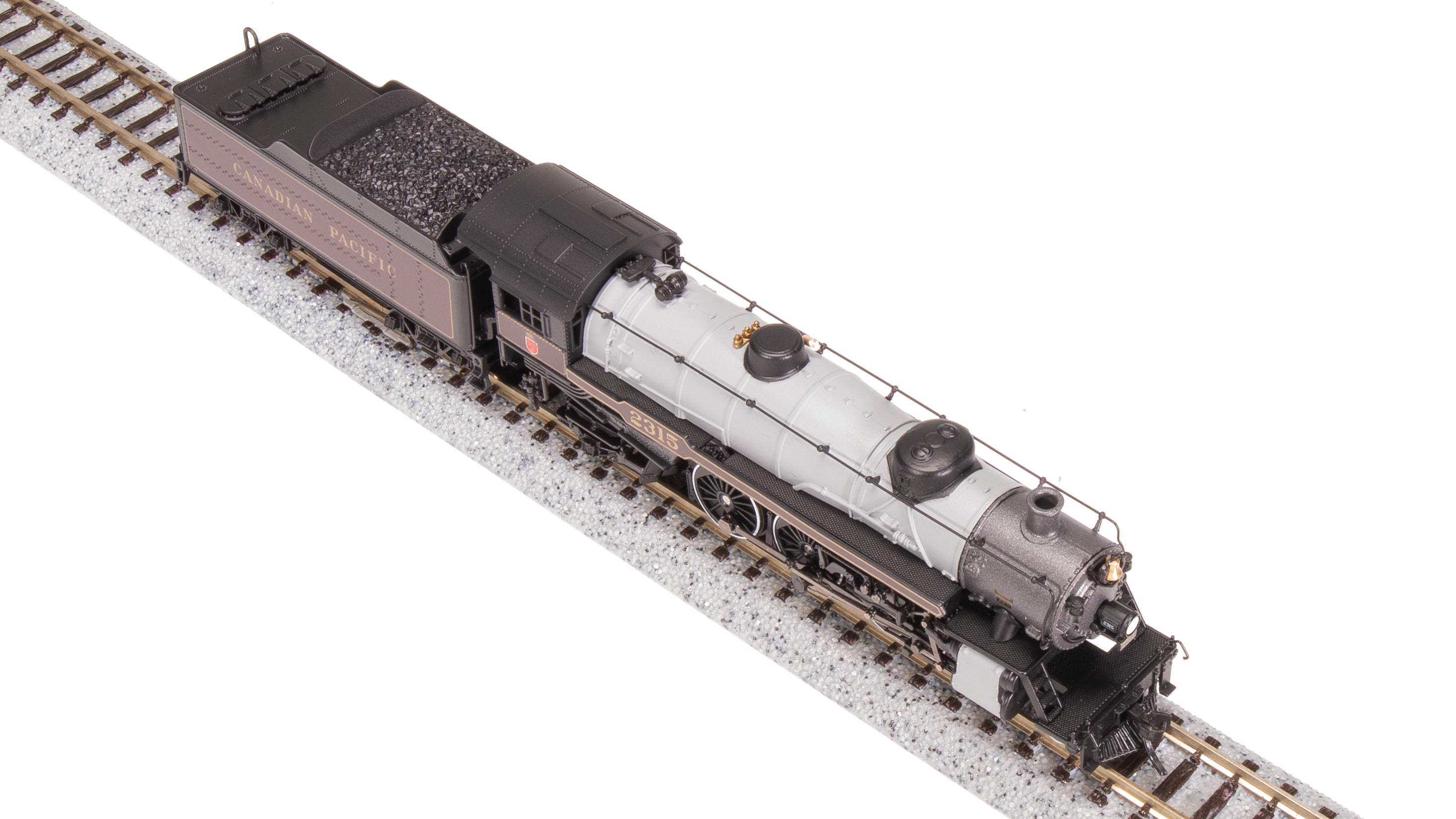 8002 Light Pacific 4-6-2, CP 2320, Maroon & Gray, Paragon4 Sound/DC/DC