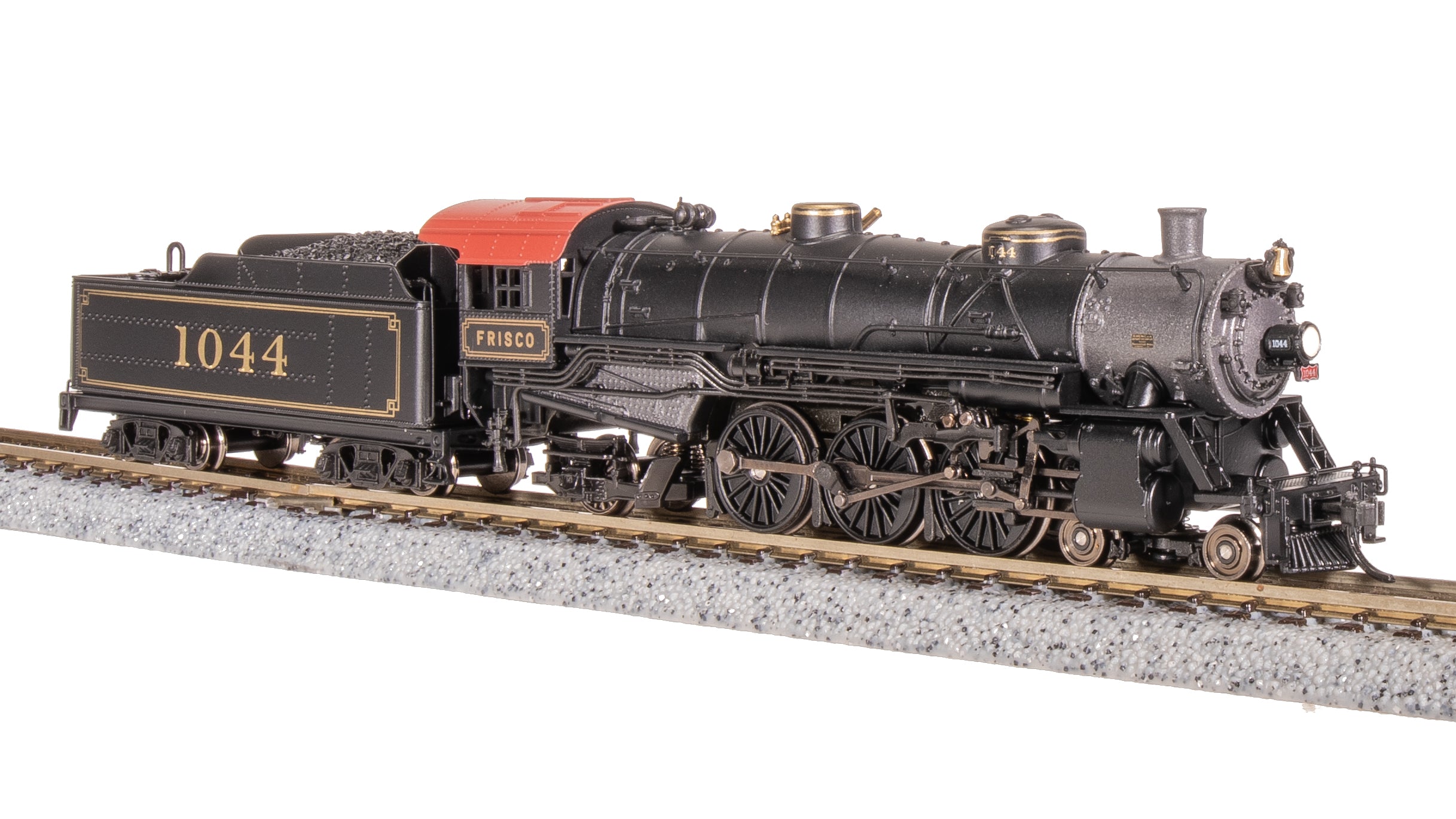 NWSL IA-PACIFIC No. 9 2-6-2T塗装済み完成品 8006 Light Pacific 4-6-2, FRISCO 1057, Paragon4 Sound/DC/DCC, N (NP)