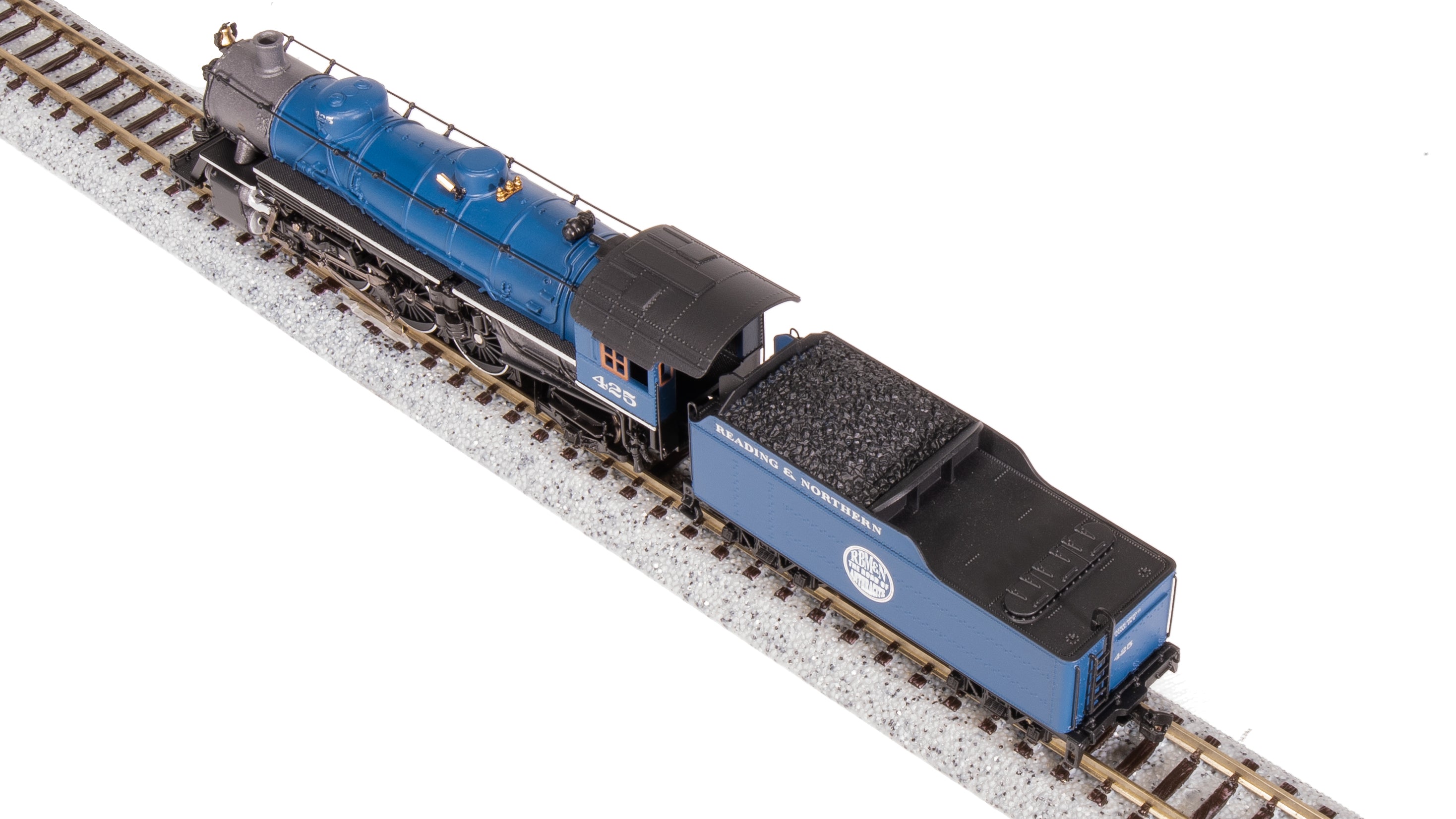 8009 Light Pacific 4-6-2, RBMN #425, Modern Dark Blue, Paragon4 Sound/