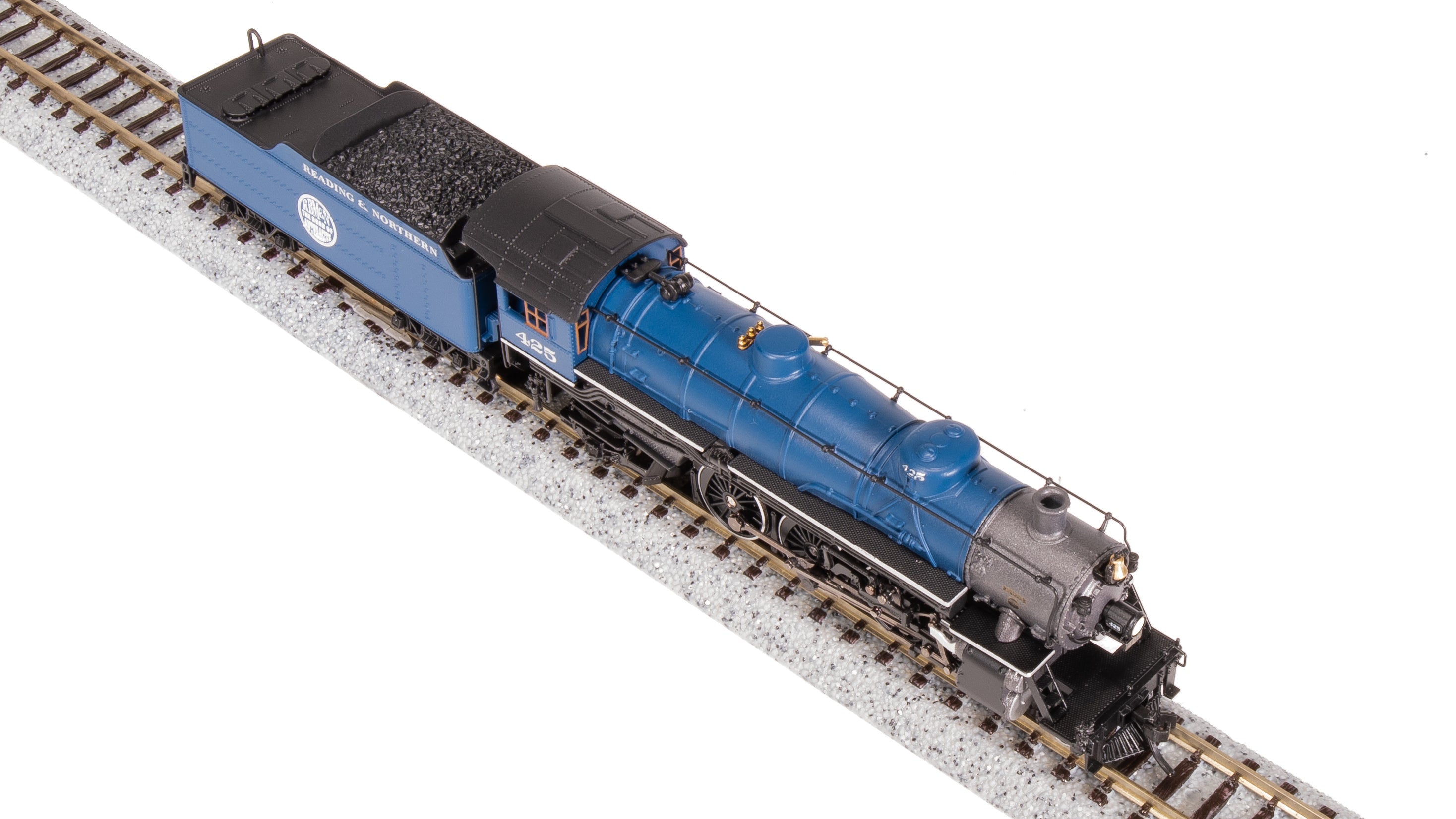 8009 Light Pacific 4-6-2, RBMN #425, Modern Dark Blue, Paragon4 Sound/