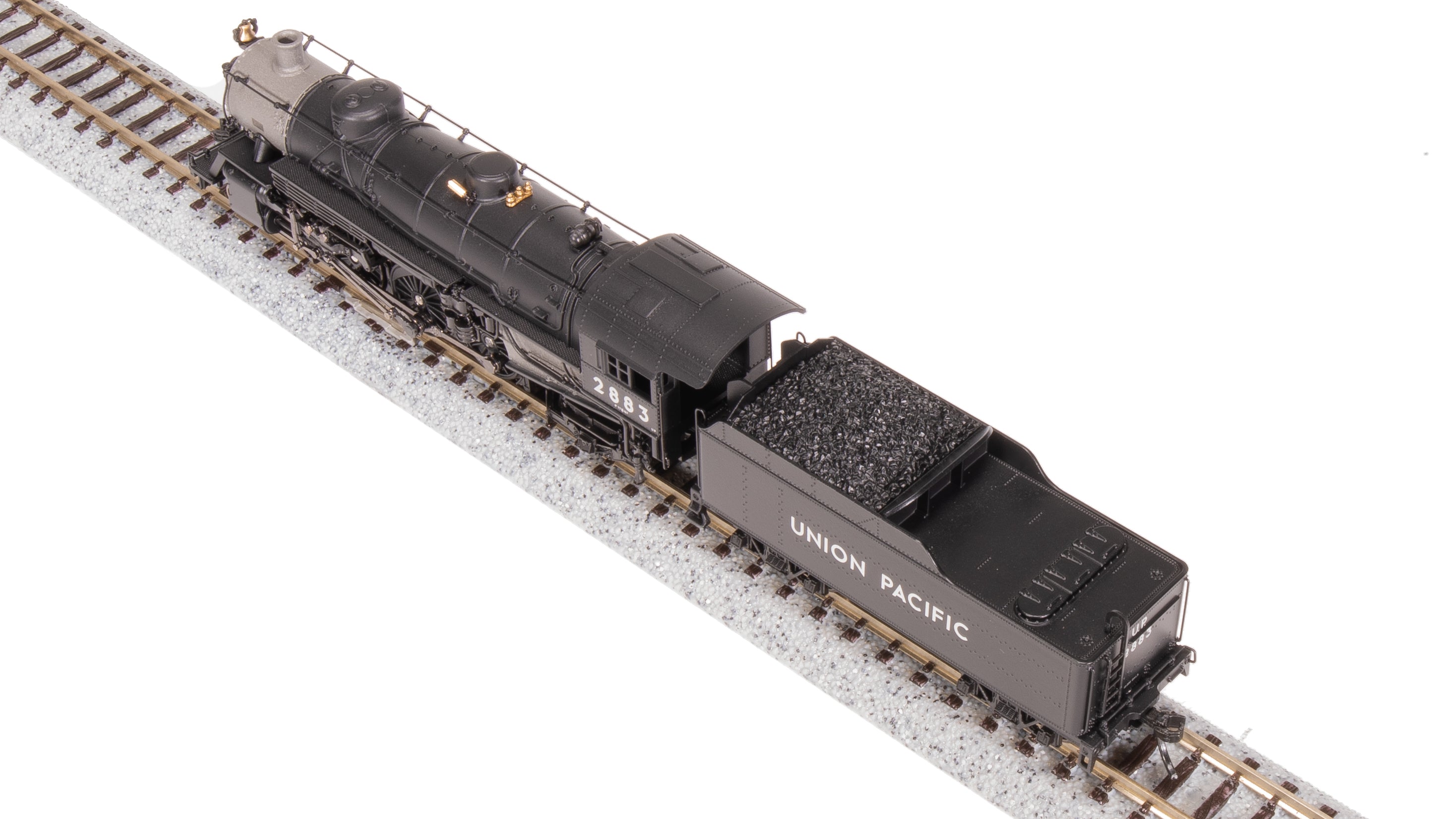 8012 Light Pacific 4-6-2, UP 2883, Black w/ Aluminum, Paragon4 Sound/D