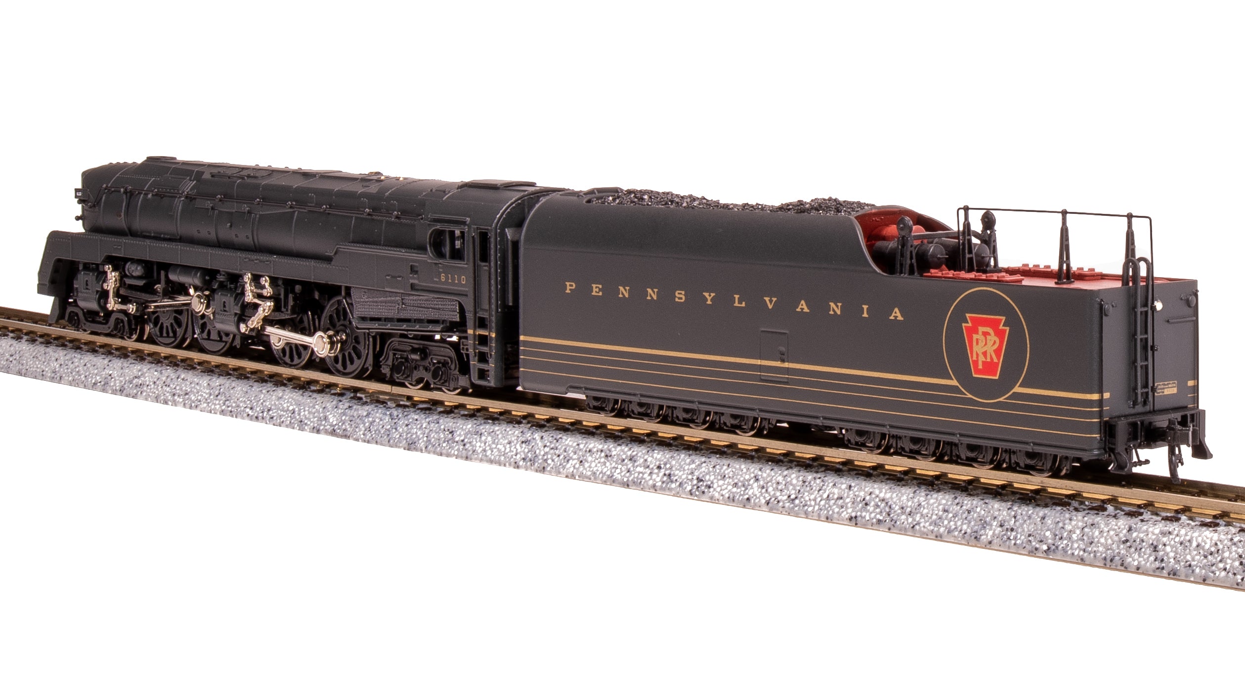 8026 PRR T1 Duplex, #6110, w/ As-Delivered Lettering, Paragon4  Sound/DC/DCC, N (Fantasy Paint Scheme)