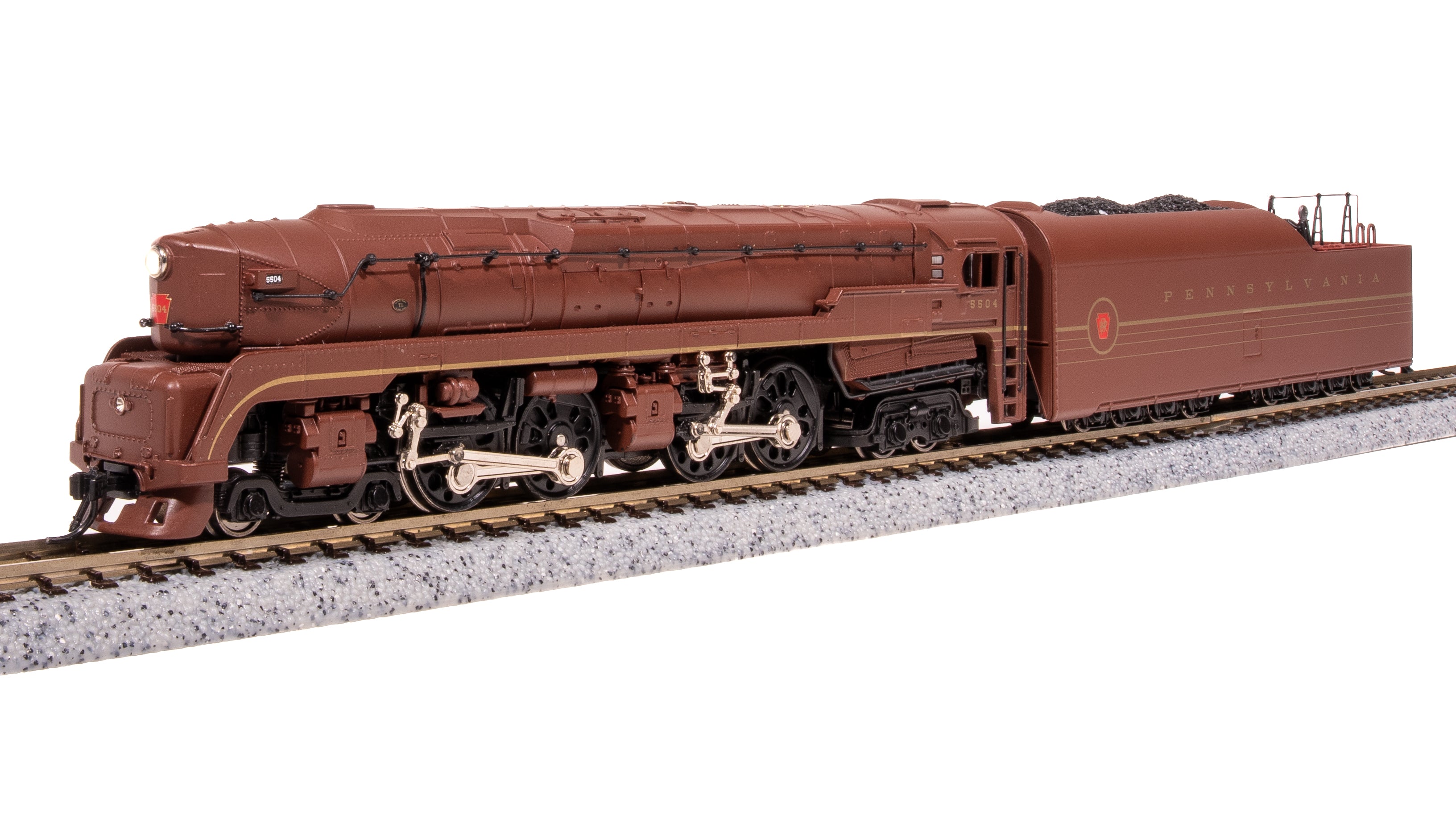 8027 PRR T1 Duplex, #5504, Tuscan Red, Paragon4 Sound/DC/DCC, N (Fantasy  Paint Scheme)