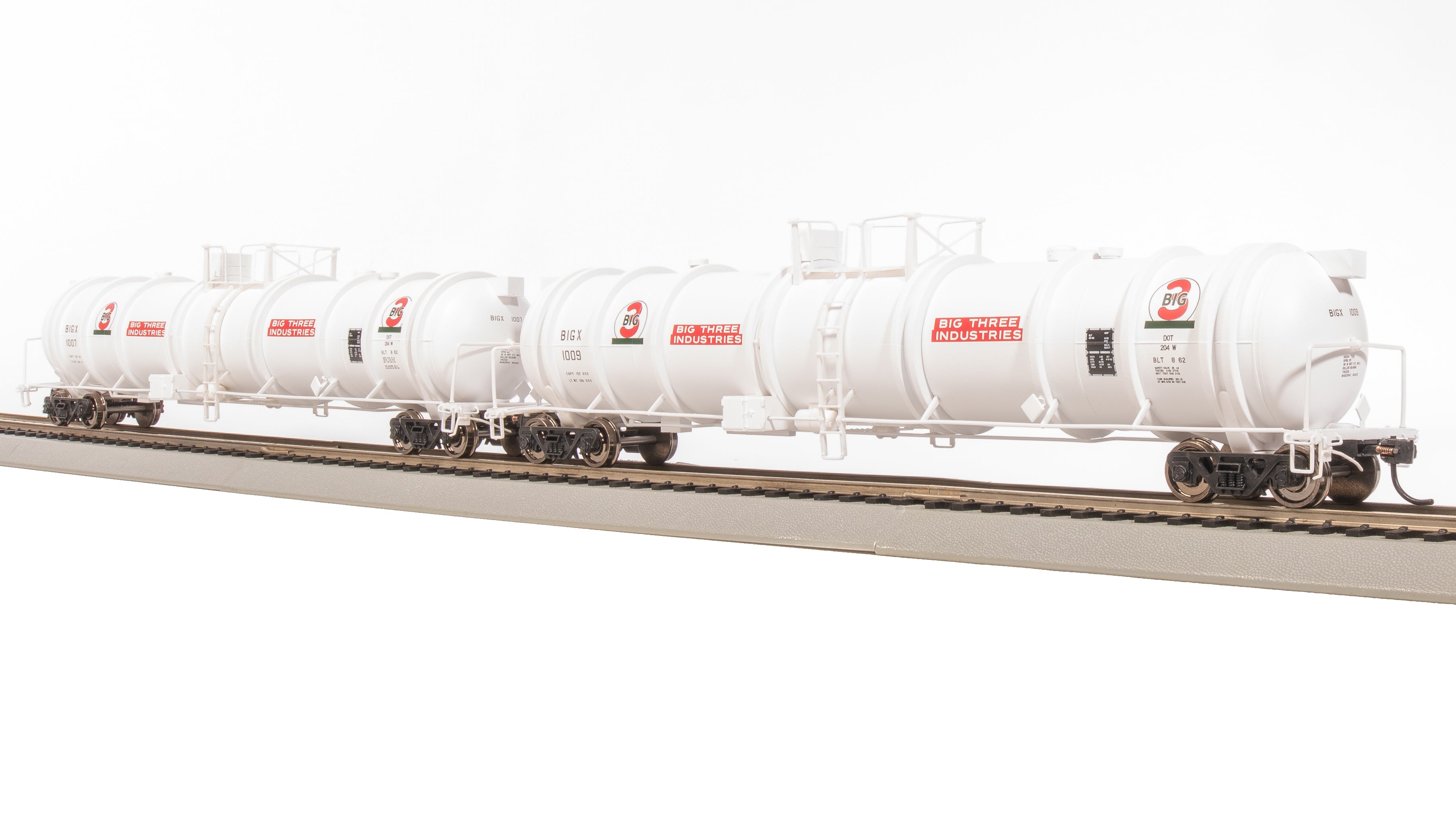 8033 Cryogenic Tank Car, Big 3, 2-Pack, HO