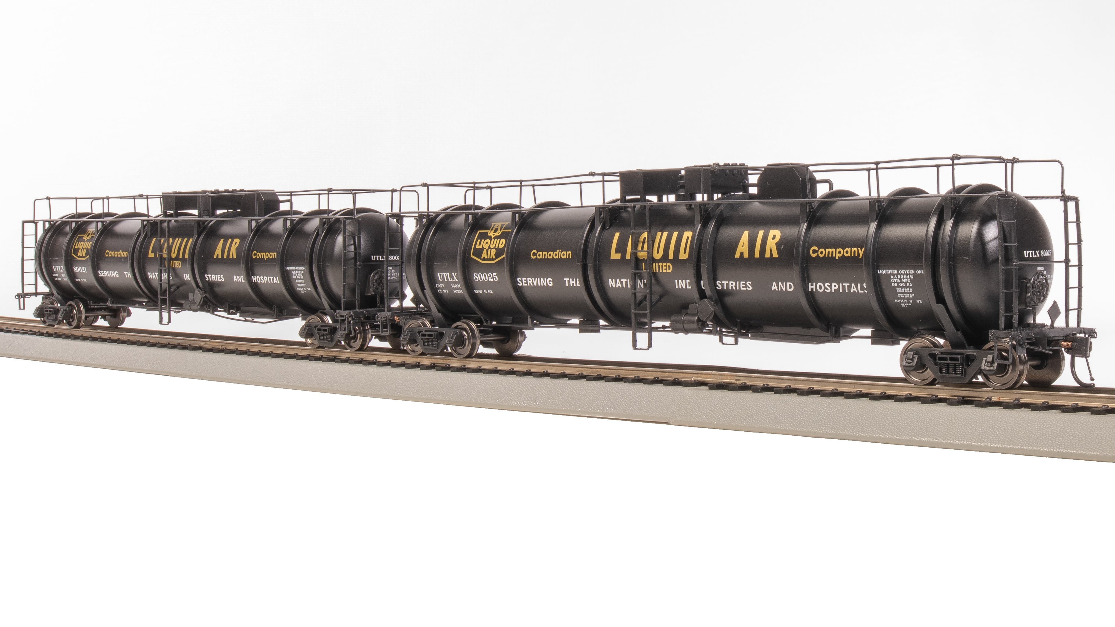 8034 Cryogenic Tank Car, Canadian Liquid Air, 2-Pack, HO