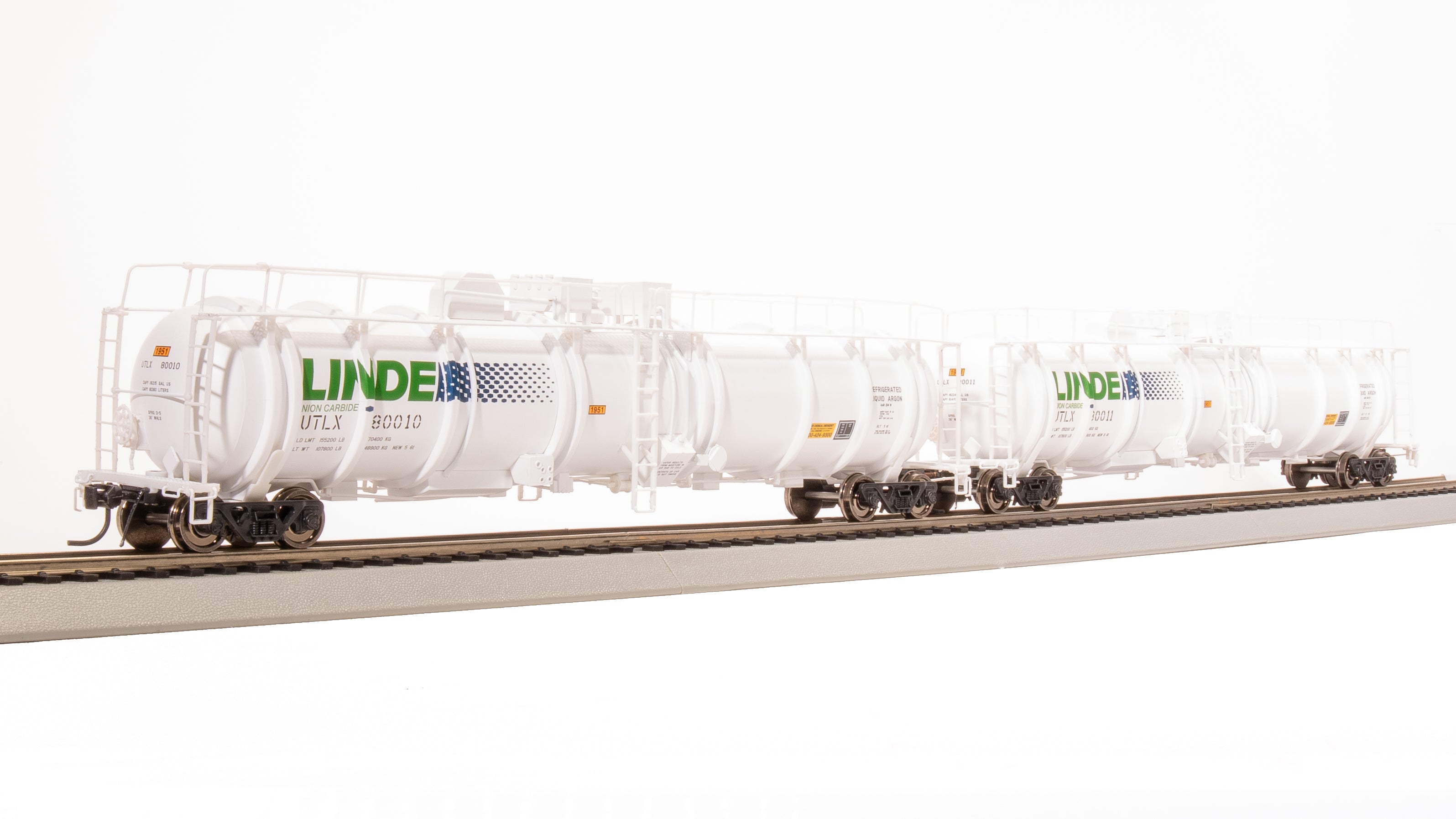 8044 Cryogenic Tank Car, Linde Type A, Single Car, HO