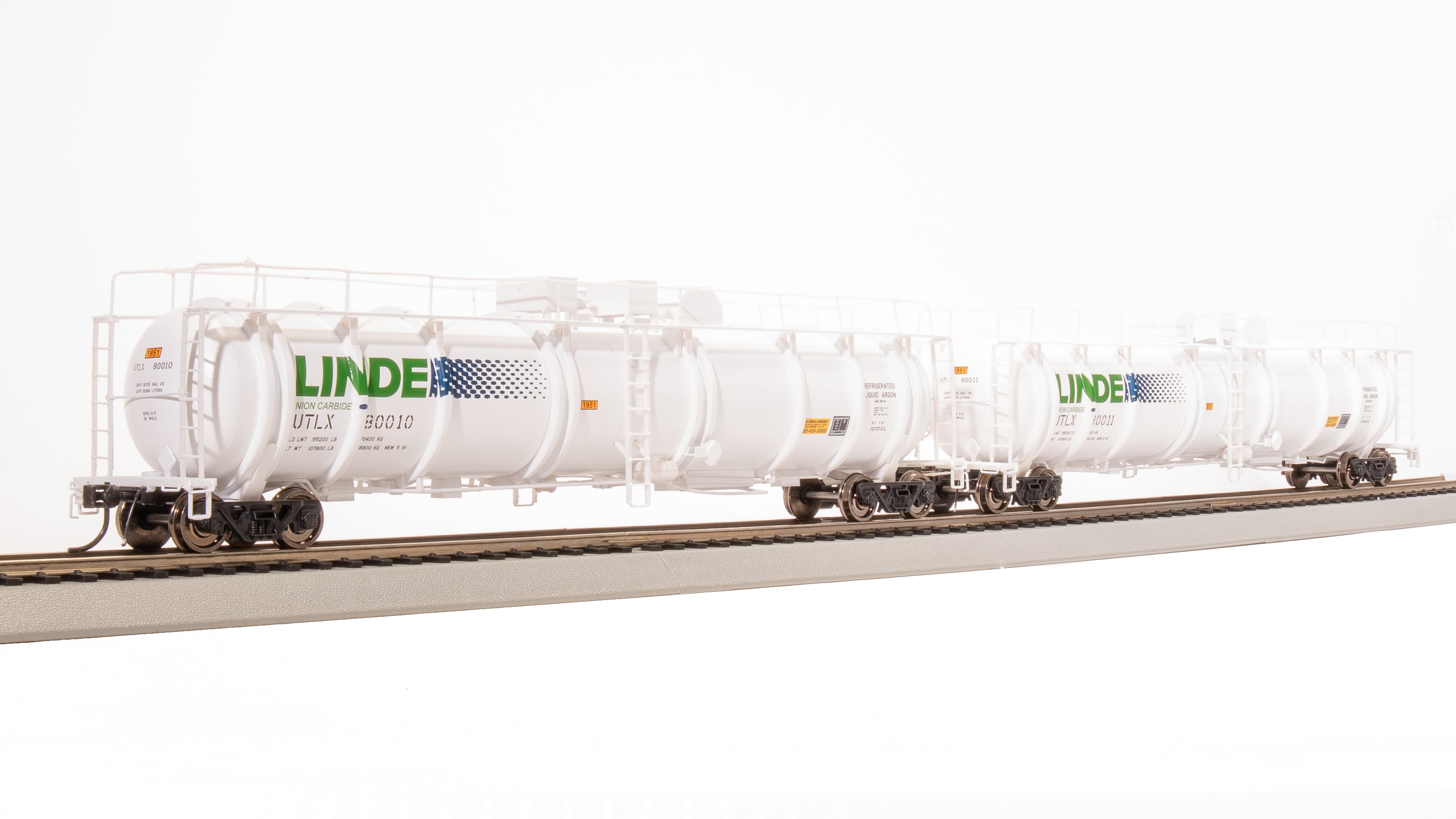 8044 Cryogenic Tank Car, Linde Type A, Single Car, HO
