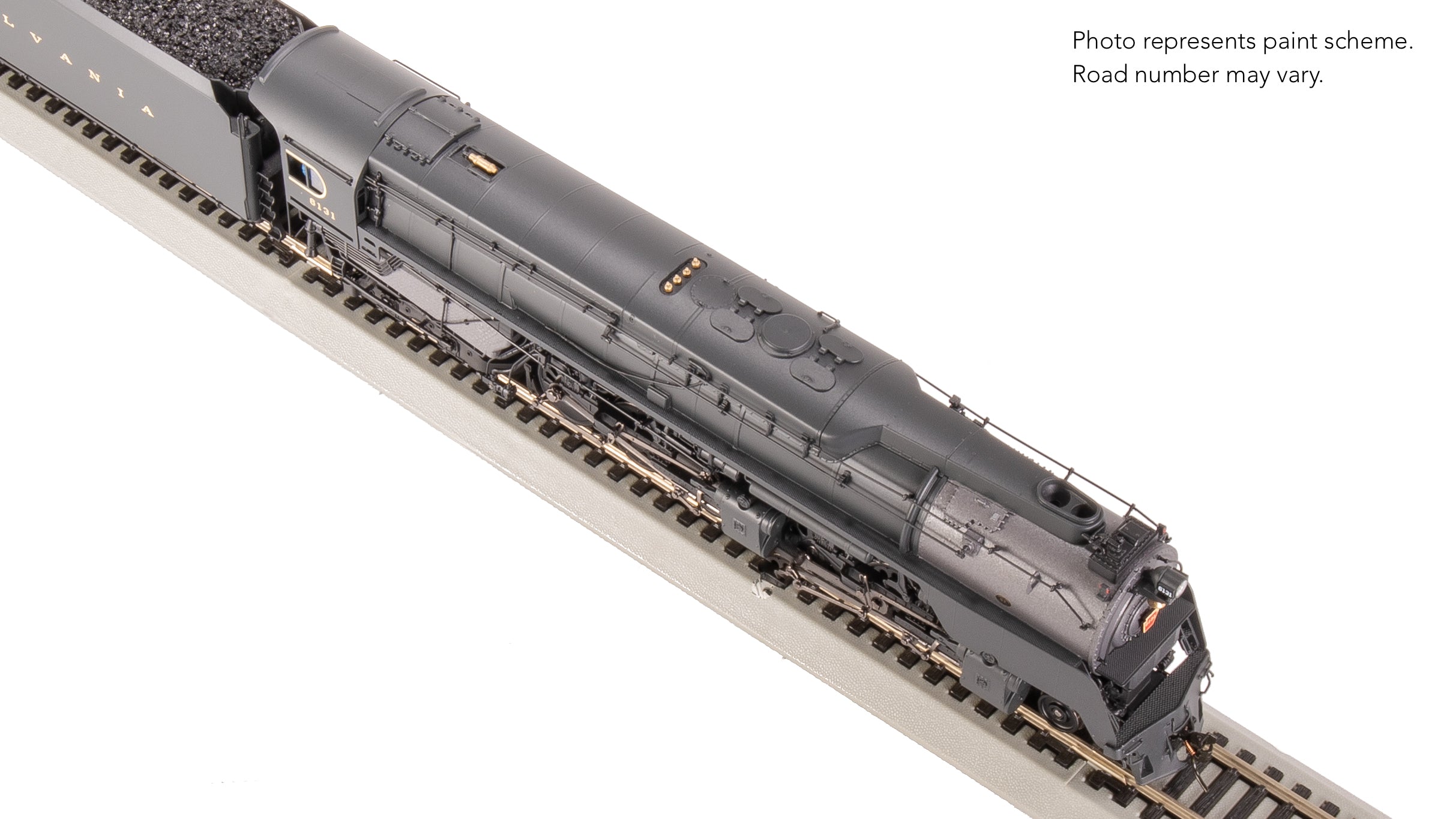 8052 PRR Q2 Duplex, 4-4-6-4, #6131, Prototype Version, 18,000 gallon tender, No-Sound / DCC-Ready, HO