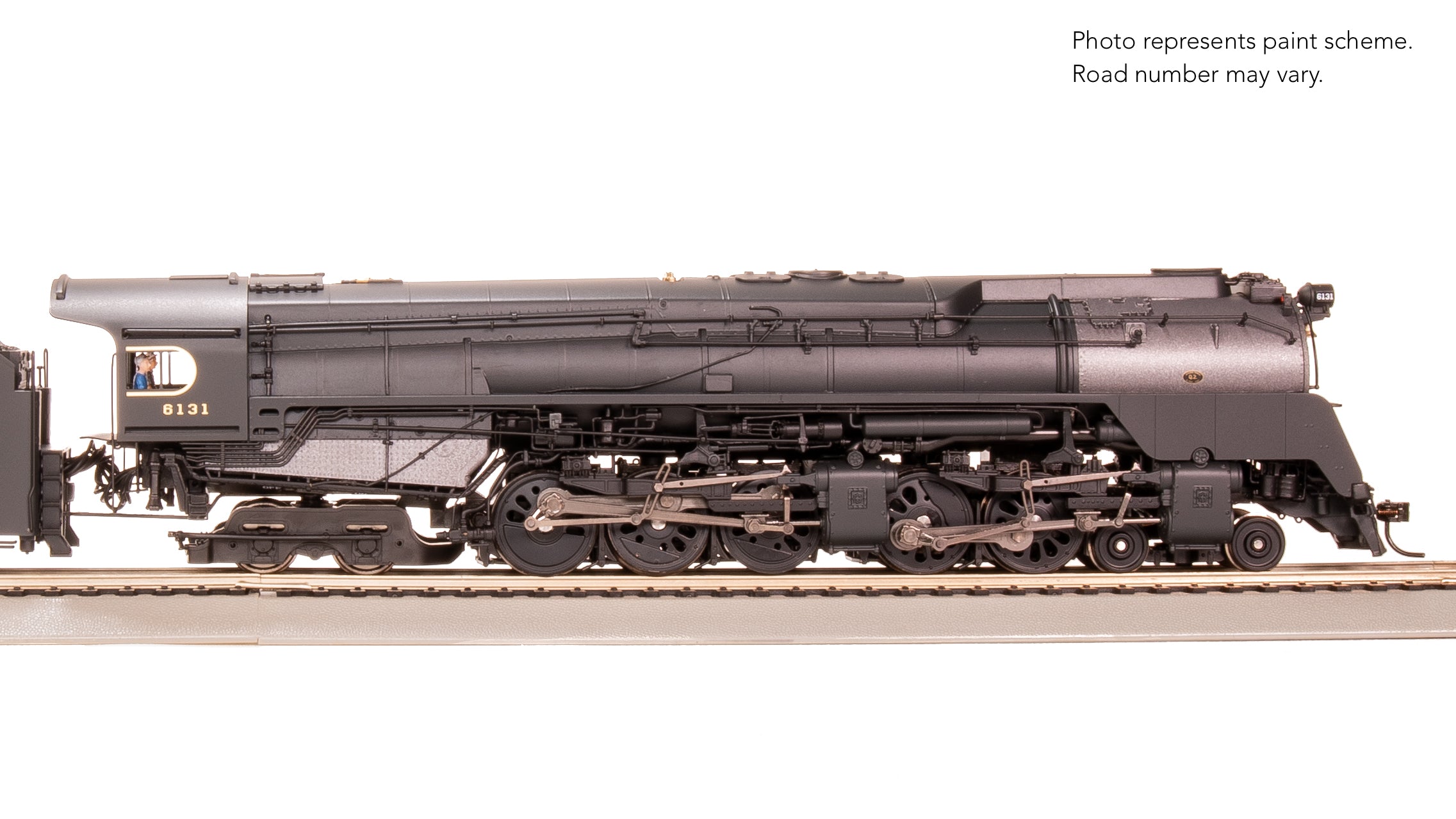 8052 PRR Q2 Duplex, 4-4-6-4, #6131, Prototype Version, 18,000 gallon tender, No-Sound / DCC-Ready, HO