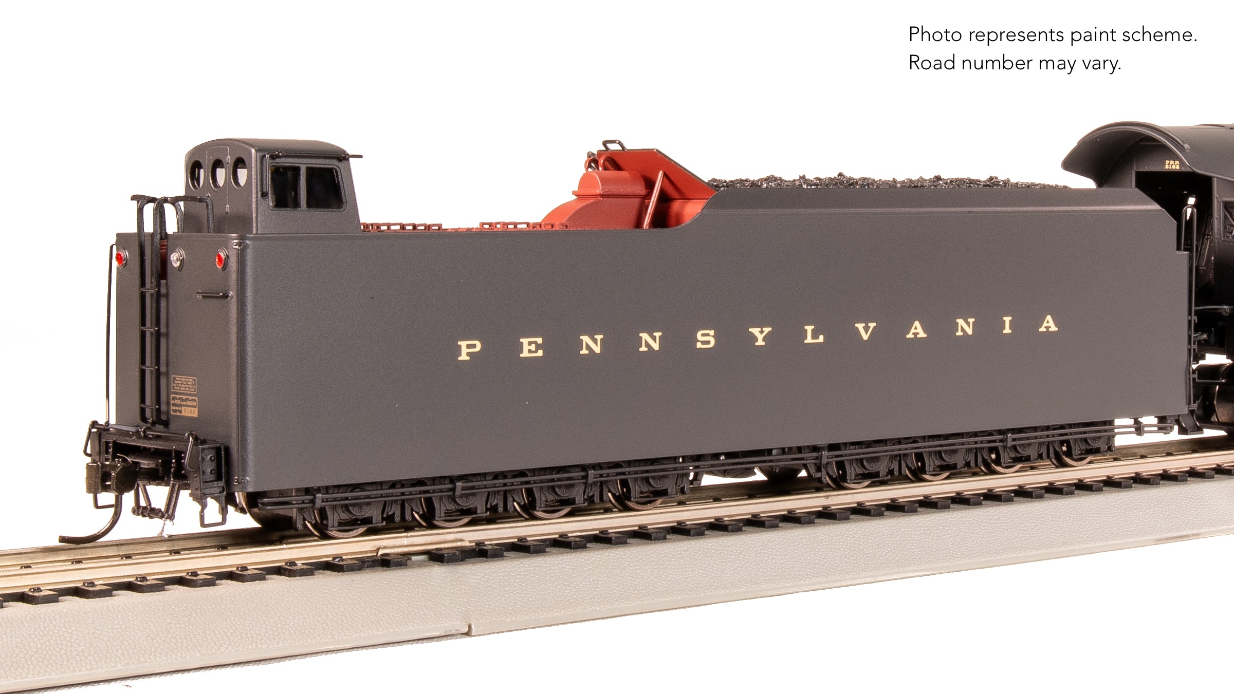 8055 PRR Q2 Duplex, 4-4-6-4, #6182, Production Version, 18,000 gallon tender, No-Sound / DCC-Ready, HO