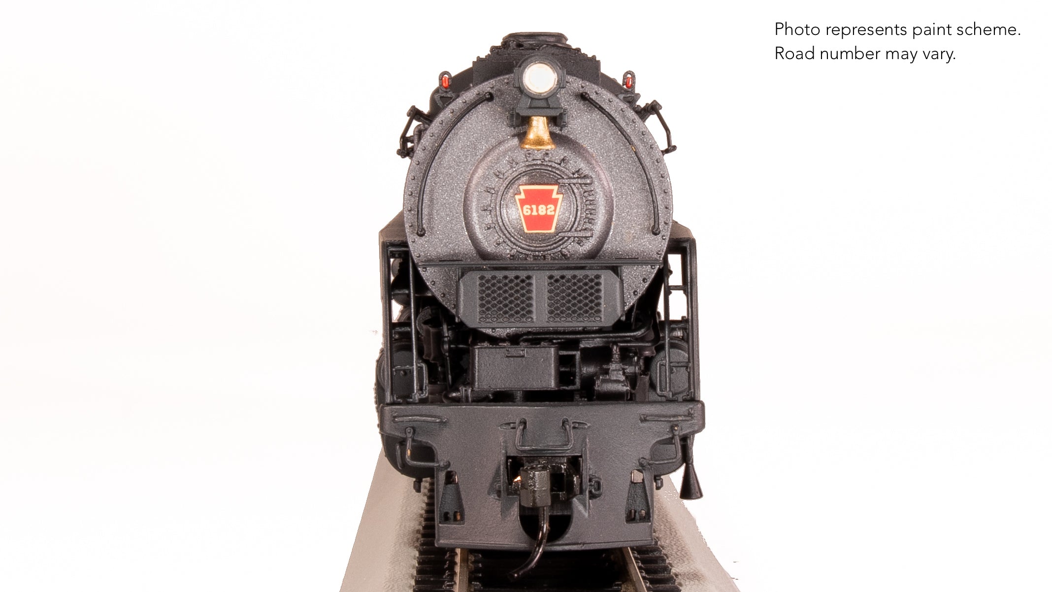 8055 PRR Q2 Duplex, 4-4-6-4, #6182, Production Version, 18,000 gallon tender, No-Sound / DCC-Ready, HO