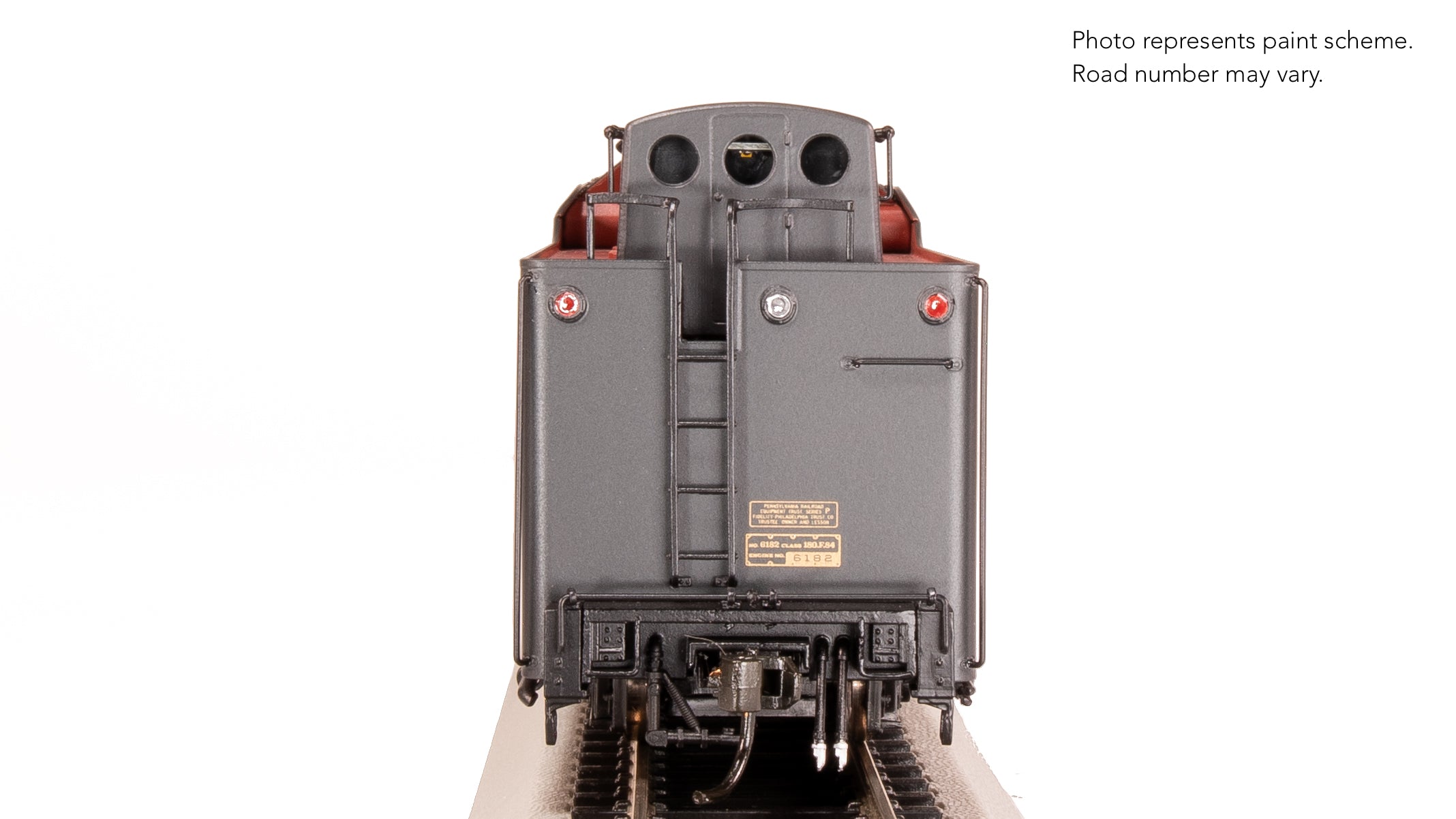 8055 PRR Q2 Duplex, 4-4-6-4, #6182, Production Version, 18,000 gallon tender, No-Sound / DCC-Ready, HO