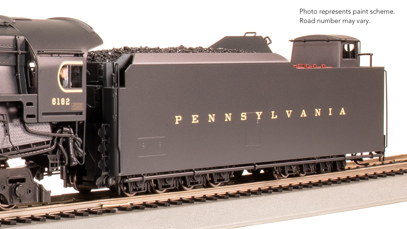 8055 PRR Q2 Duplex, 4-4-6-4, #6182, Production Version, 18,000 gallon tender, No-Sound / DCC-Ready, HO