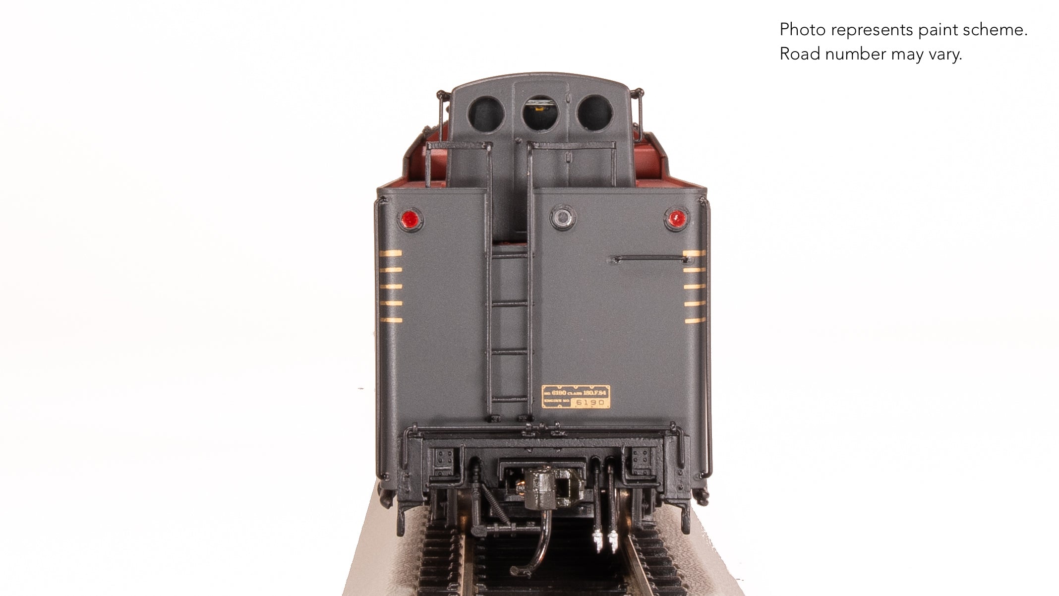 8056 PRR Q2 Duplex, 4-4-6-4, #6190, Prototype Version, DGLE 5-Stripe Fantasy Scheme, No-Sound / DCC-Ready, HO