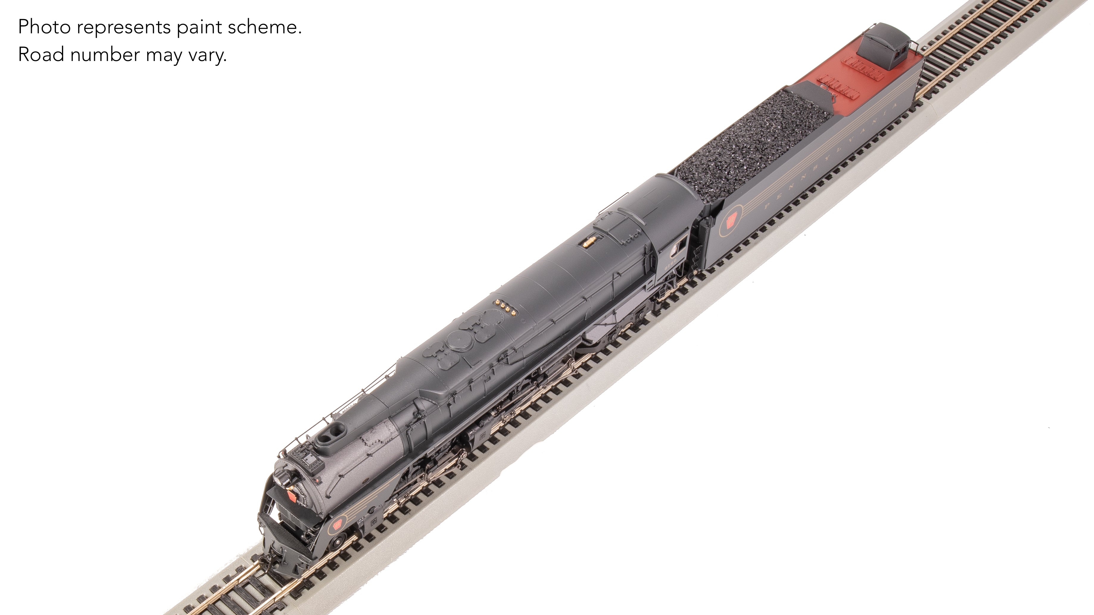 8056 PRR Q2 Duplex, 4-4-6-4, #6190, Prototype Version, DGLE 5-Stripe Fantasy Scheme, No-Sound / DCC-Ready, HO