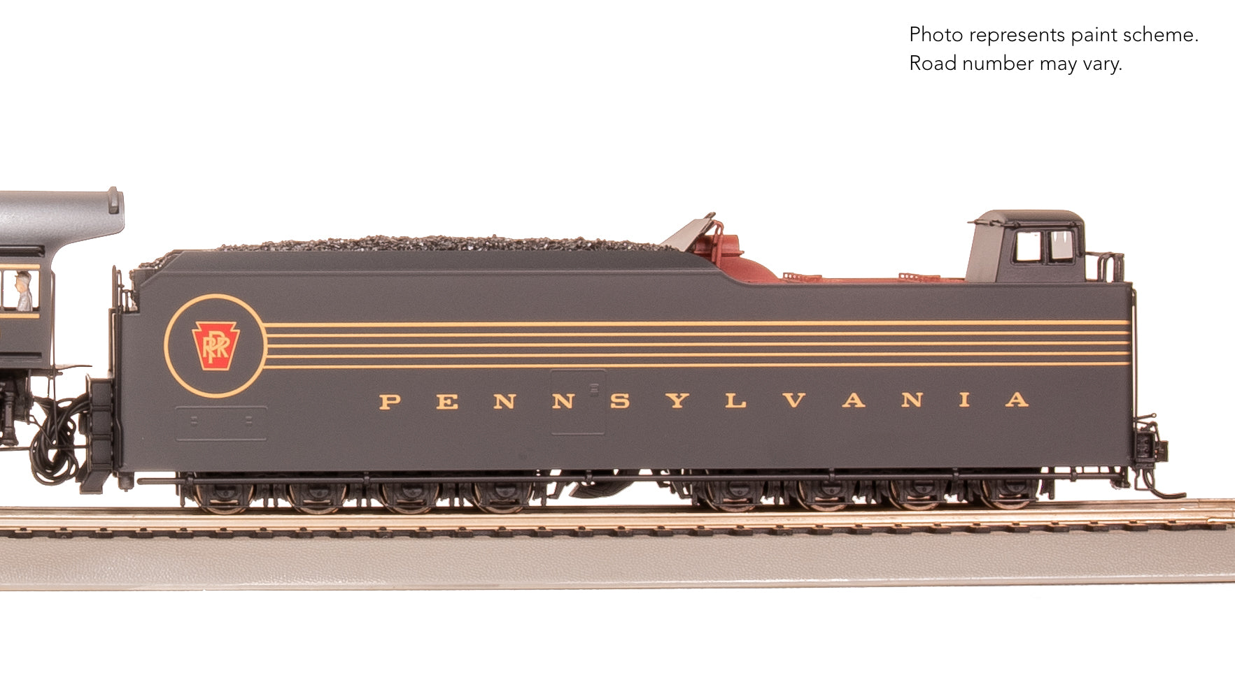 8056 PRR Q2 Duplex, 4-4-6-4, #6190, Prototype Version, DGLE 5-Stripe Fantasy Scheme, No-Sound / DCC-Ready, HO