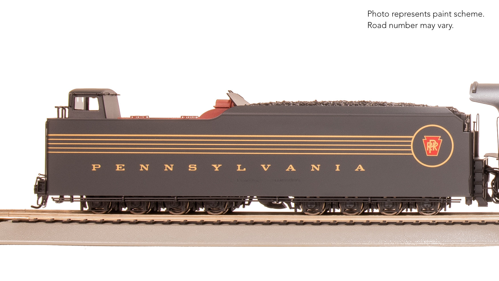 8056 PRR Q2 Duplex, 4-4-6-4, #6190, Prototype Version, DGLE 5-Stripe Fantasy Scheme, No-Sound / DCC-Ready, HO