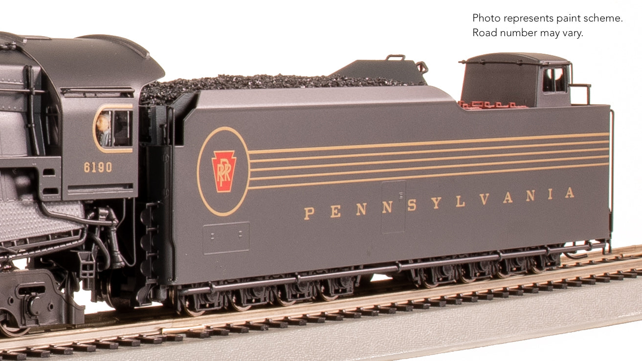 8056 PRR Q2 Duplex, 4-4-6-4, #6190, Prototype Version, DGLE 5-Stripe Fantasy Scheme, No-Sound / DCC-Ready, HO