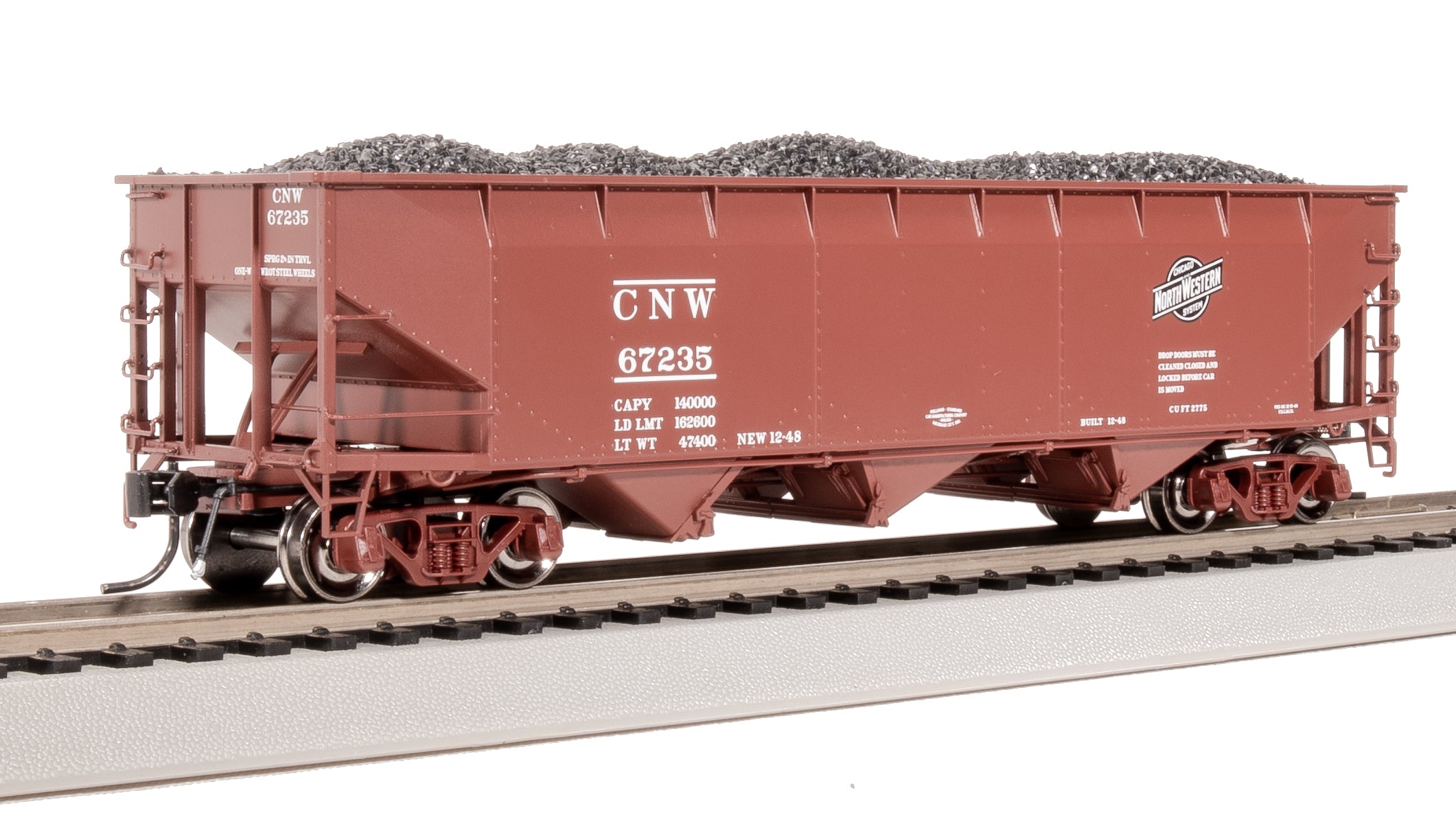 8106 AAR 70-ton Triple Hopper, CNW, 4-PACK, HO