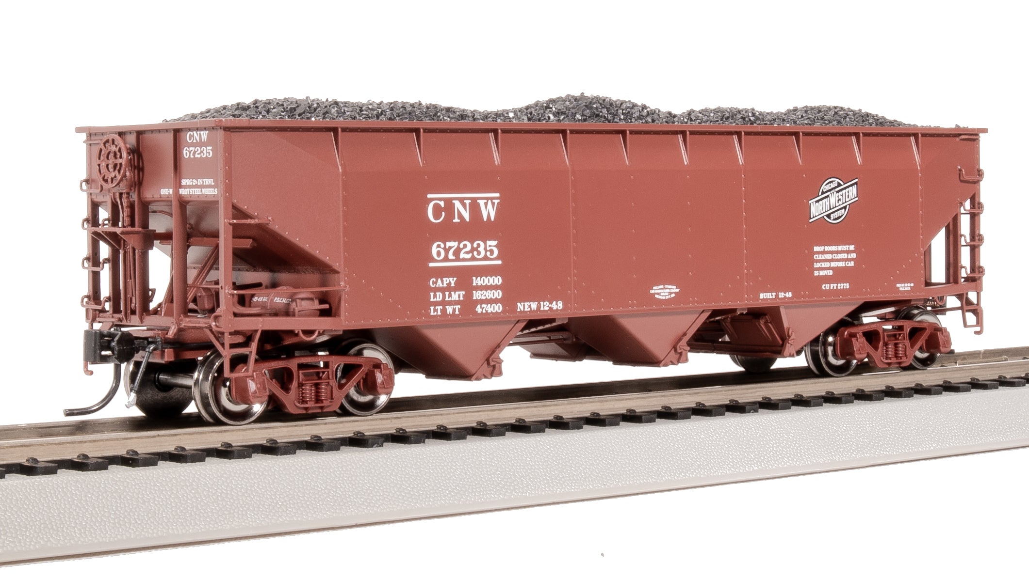 8106 AAR 70-ton Triple Hopper, CNW, 4-PACK, HO