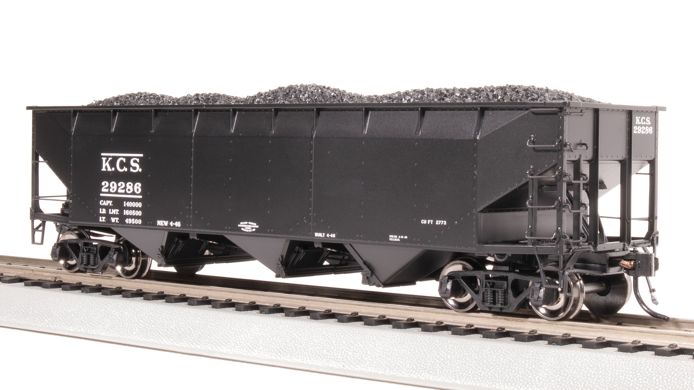 HOゲージスケール車4台(ボンゴバン2台、ブルーバード1台、クリッパー1台) 8112 AAR 70-ton Triple Hopper, KCS, 4-PACK, HO