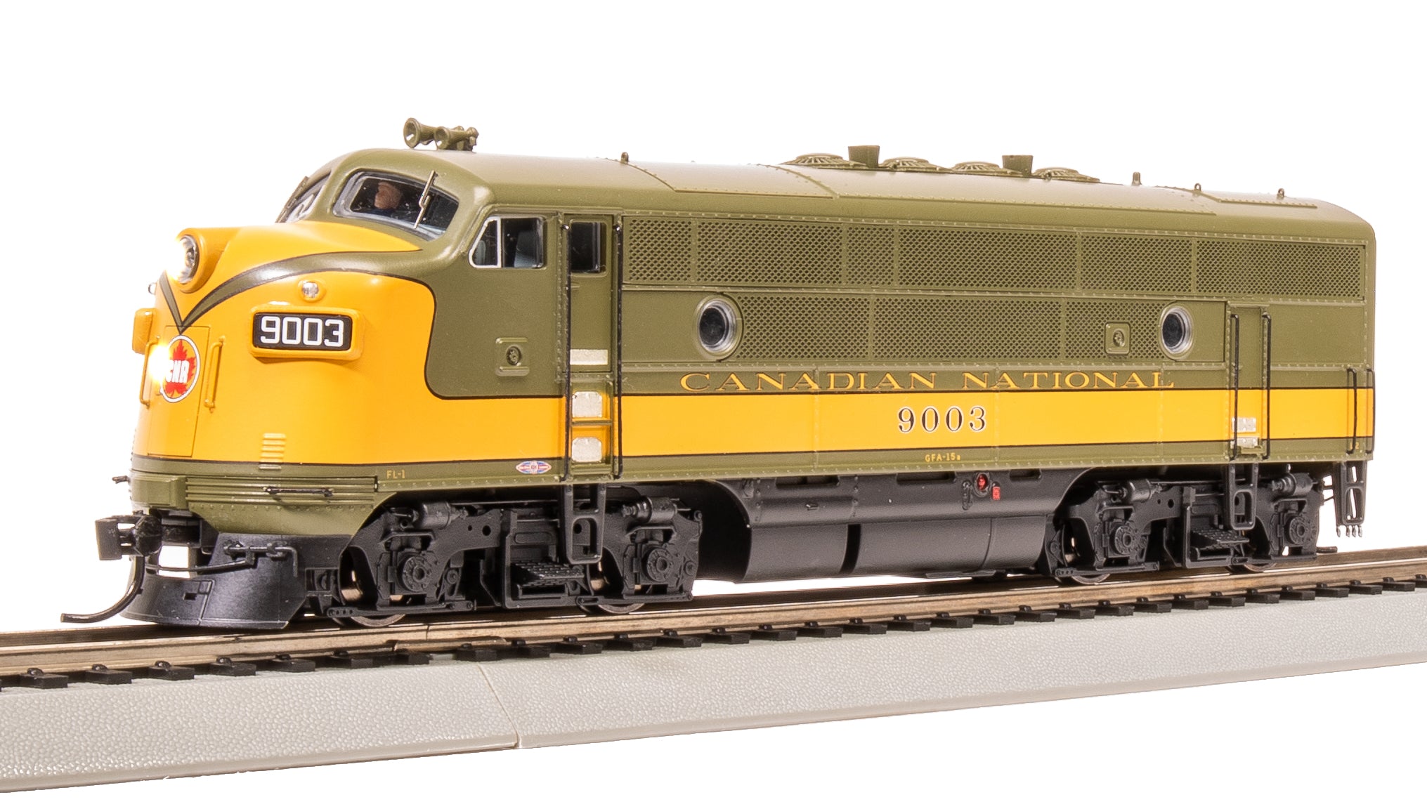 8169 EMD F3A, CN 9005, Olive Green & Imitation Gold, Paragon4 Sound/DC/DCC, HO