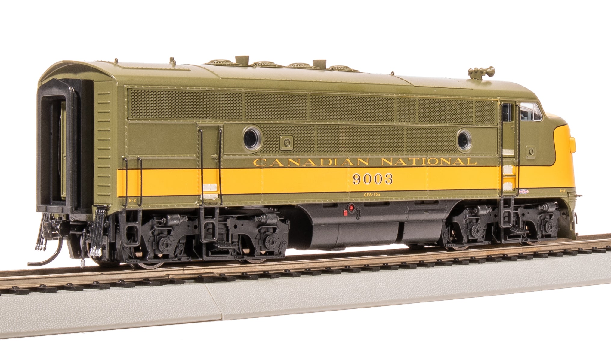 8169 EMD F3A, CN 9005, Olive Green & Imitation Gold, Paragon4 Sound/DC/DCC, HO