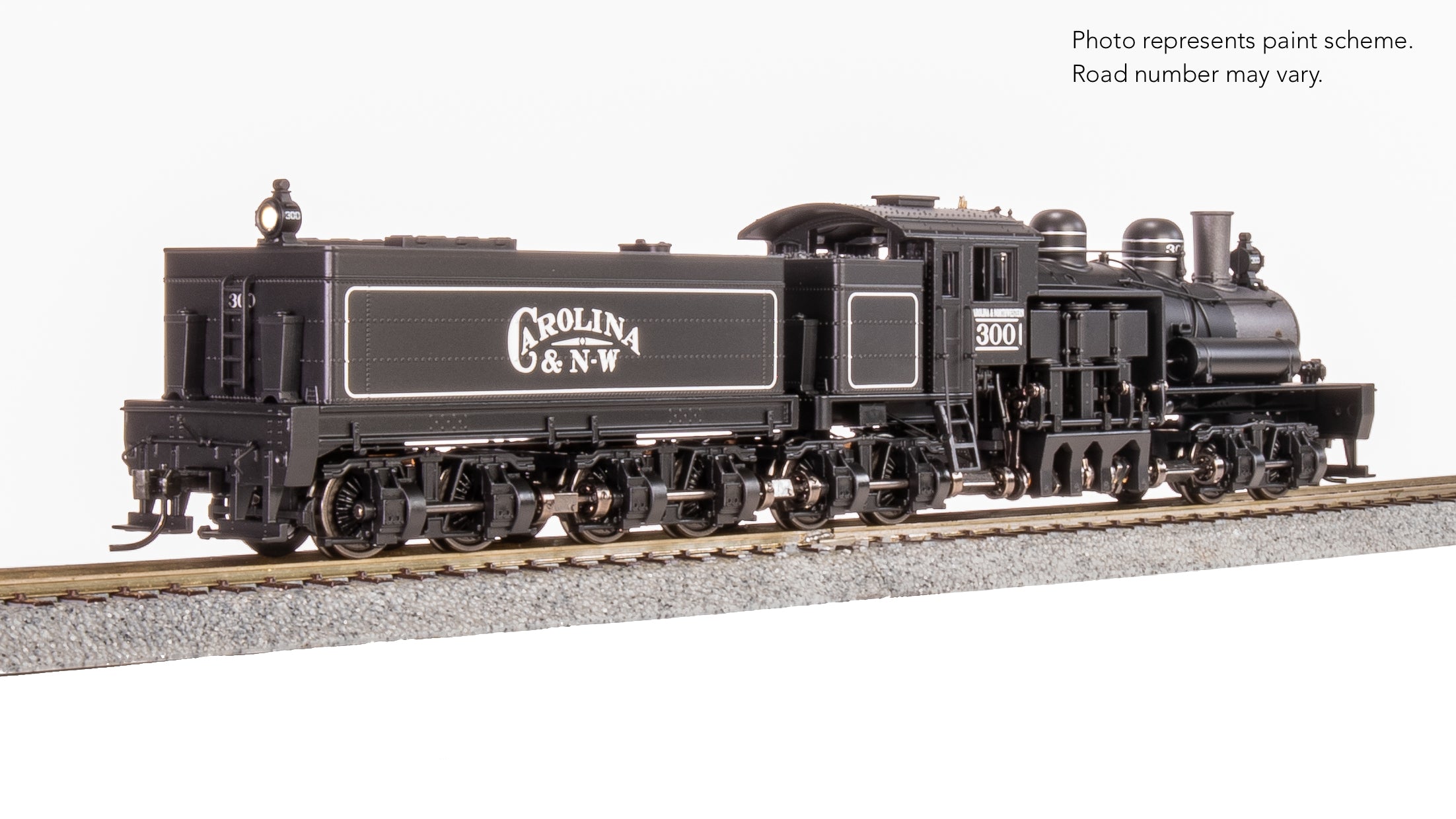 8259 Class D 4-truck Shay, Carolina & Northwestern #300, No-Sound / DCC-Ready, HO