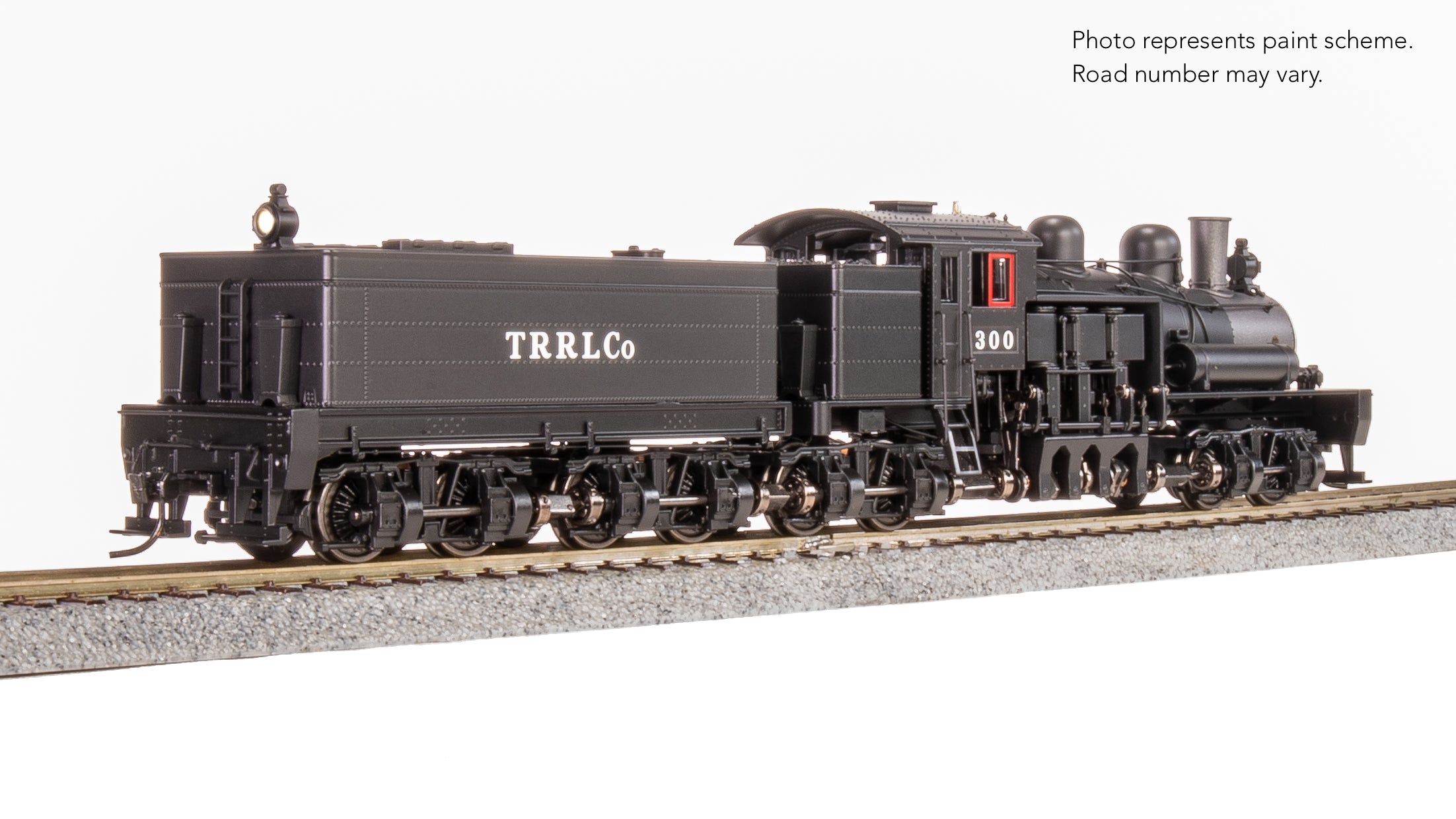 8262 Class D 4-truck Shay, Red River Lumber #300, No-Sound / DCC-Ready, HO