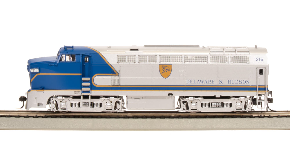 8293 RF-16 Sharknose A, D&H 1216, Blue Warbonnet, No-Sound / DCC-Ready
