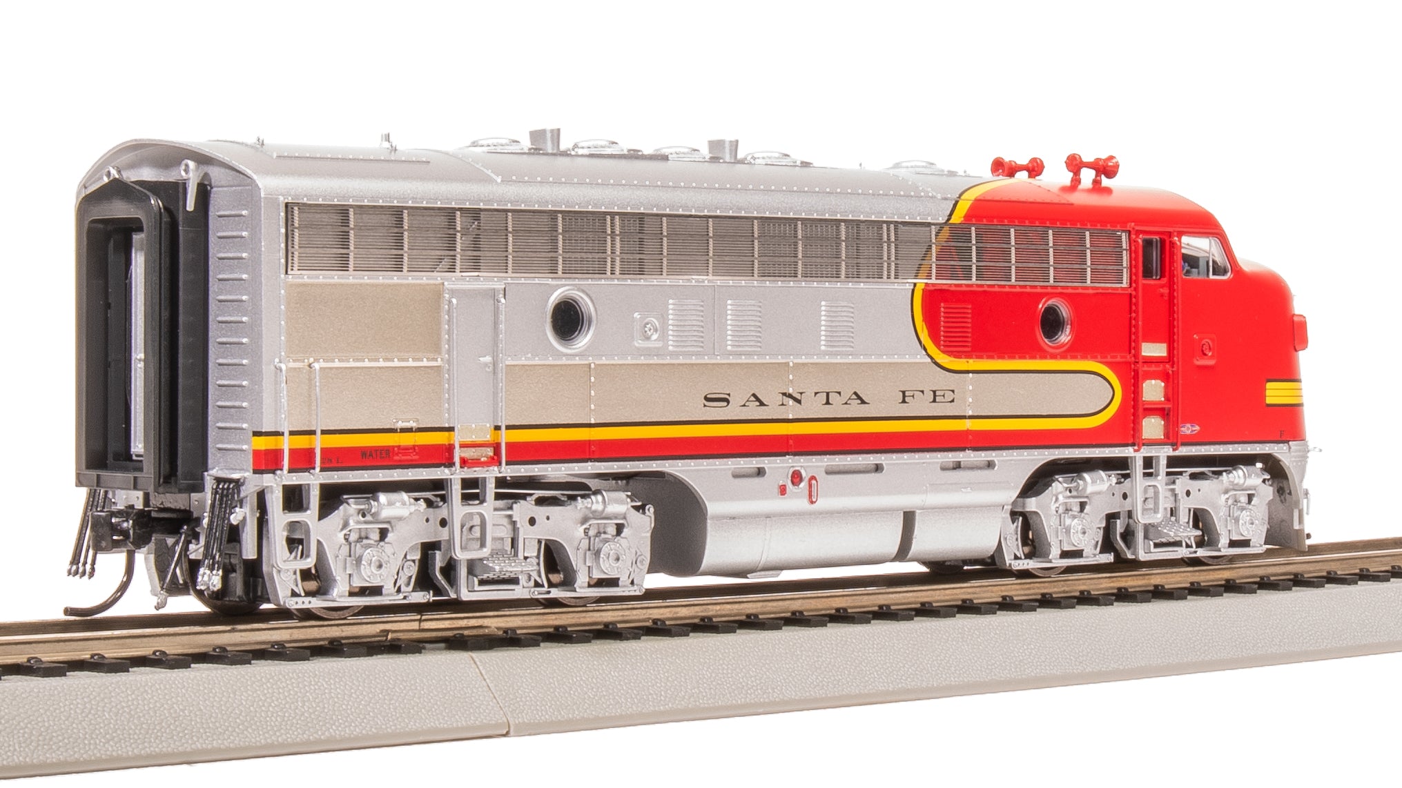 8300 EMD F7A, ATSF 334L, Warbonnet, 1950's Details, No-Sound / DCC-Ready, HO