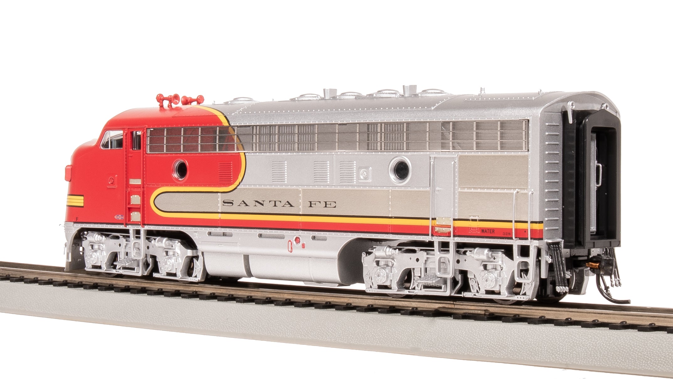 8300 EMD F7A, ATSF 334L, Warbonnet, 1950's Details, No-Sound / DCC-Ready, HO