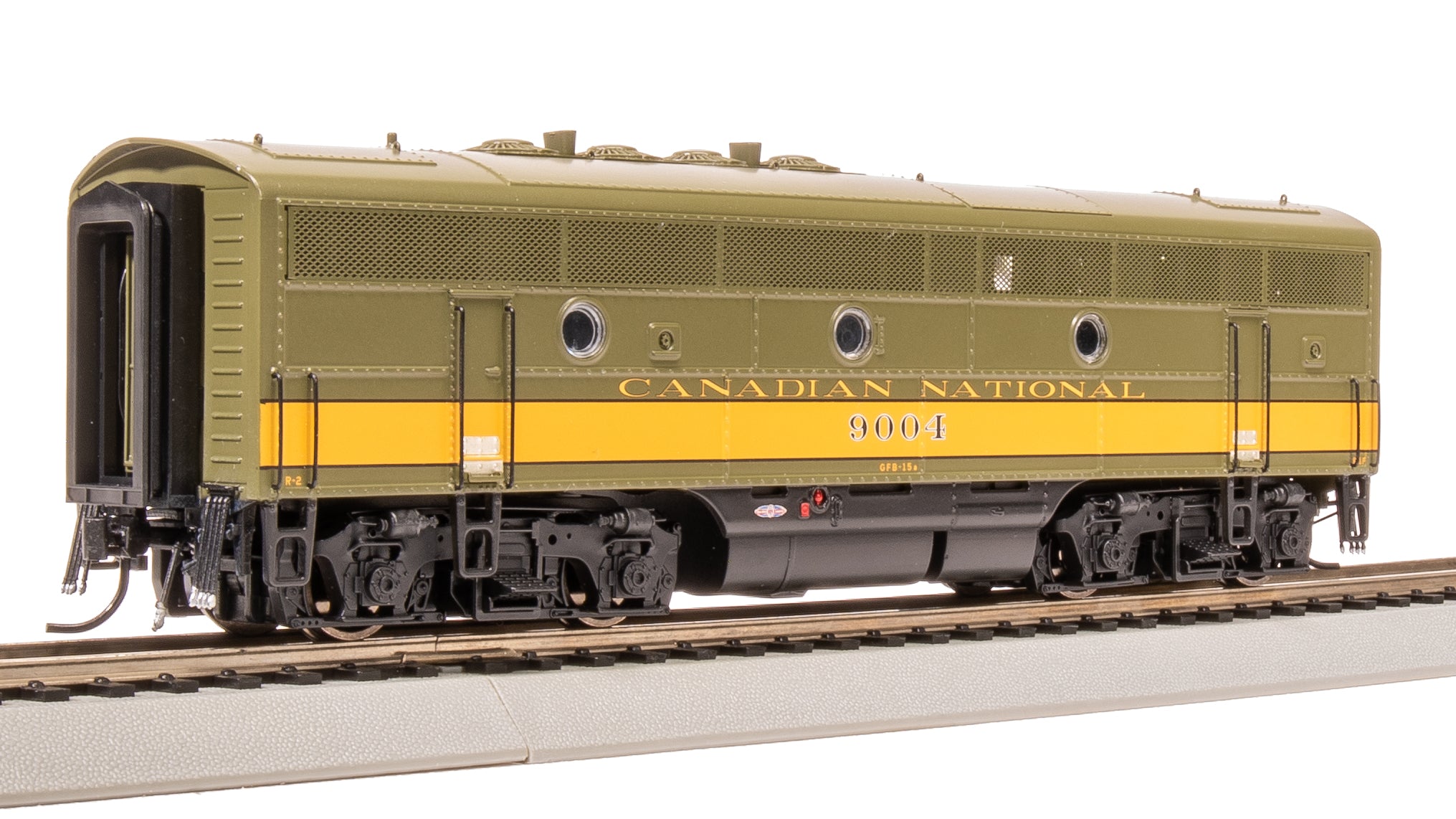 8333 EMD F3B, CN 9004, Olive Green & Imitation Gold, No-Sound / DCC-Ready, HO