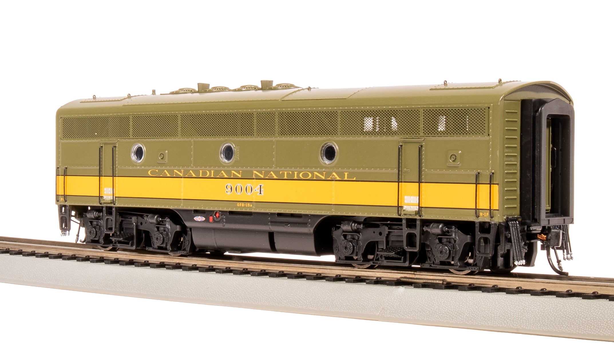 8333 EMD F3B, CN 9004, Olive Green & Imitation Gold, No-Sound / DCC-Ready, HO