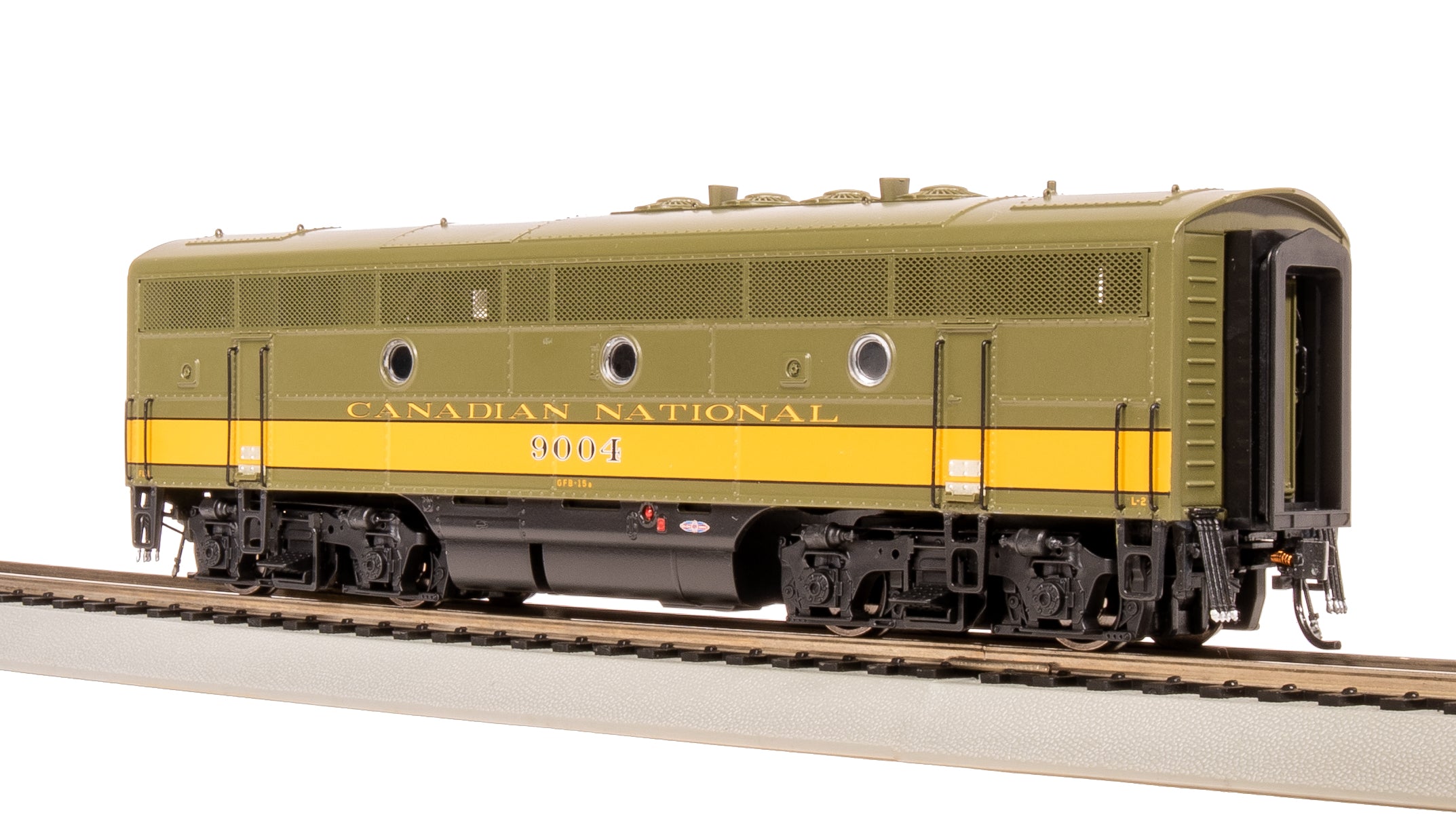 8333 EMD F3B, CN 9004, Olive Green & Imitation Gold, No-Sound / DCC-Ready, HO