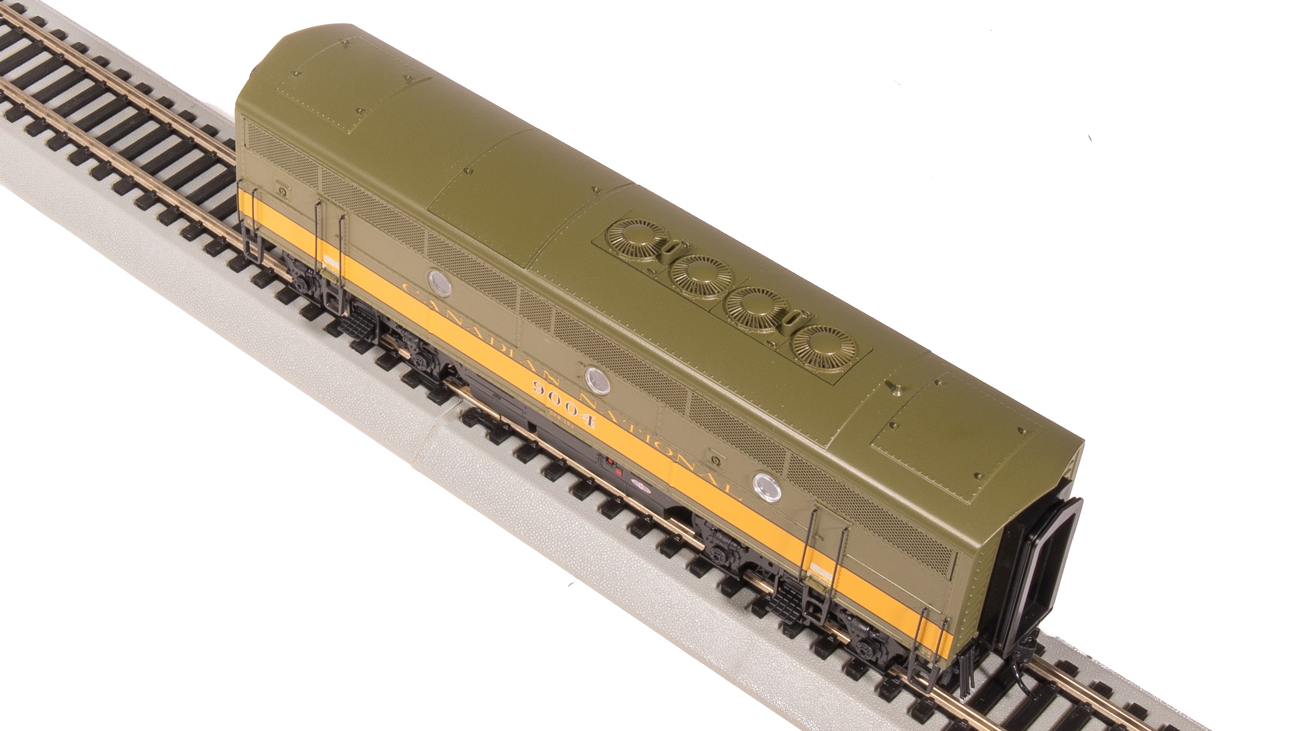 8333 EMD F3B, CN 9004, Olive Green & Imitation Gold, No-Sound / DCC-Ready, HO