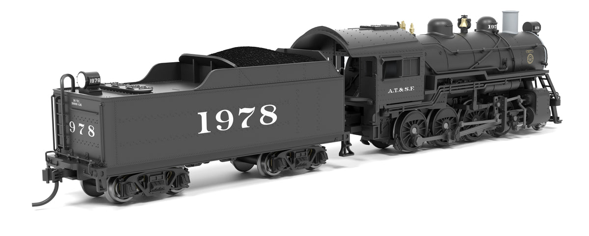 8377 2-8-0 Consolidation, ATSF 1983, Paragon4 Sound/DC/DCC, w/ Smoke,