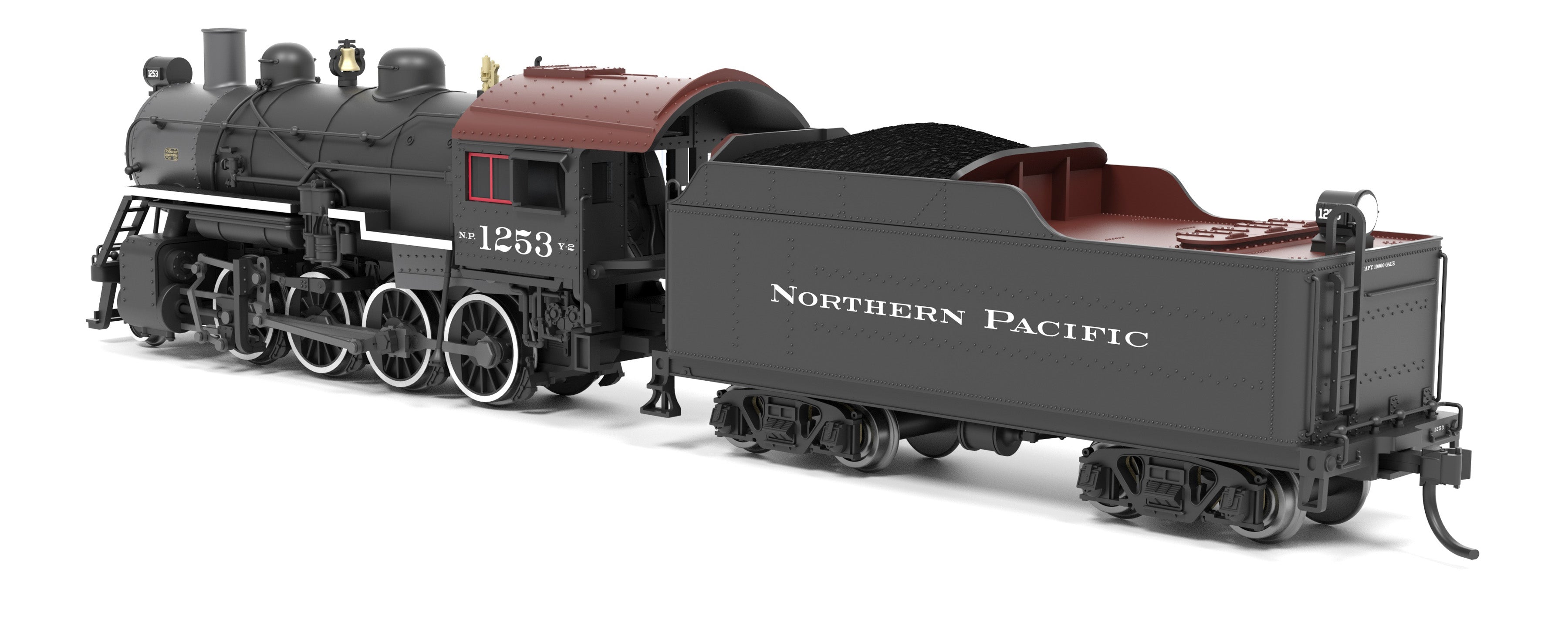 8385 2-8-0 Consolidation, NP 1254, Paragon4 Sound/DC/DCC, w/ Smoke, N
