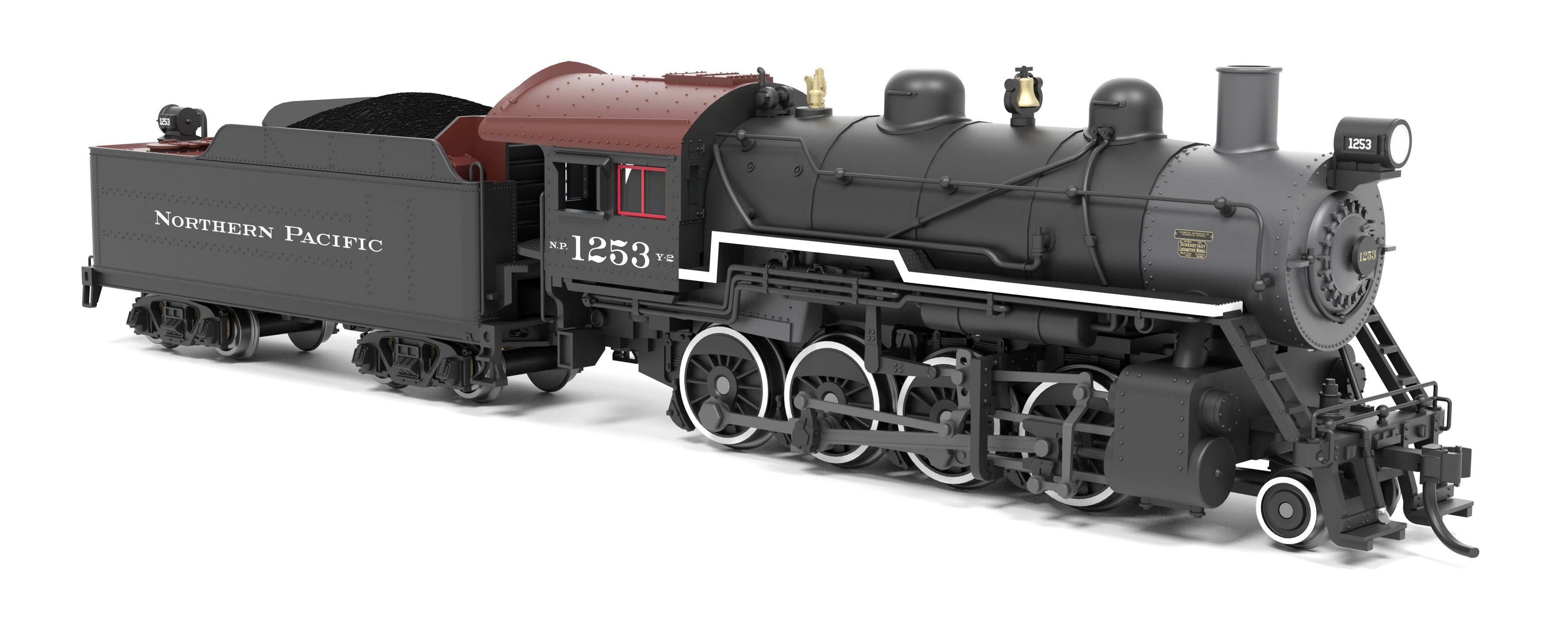 8385 2-8-0 Consolidation, NP 1254, Paragon4 Sound/DC/DCC, w/ Smoke, N