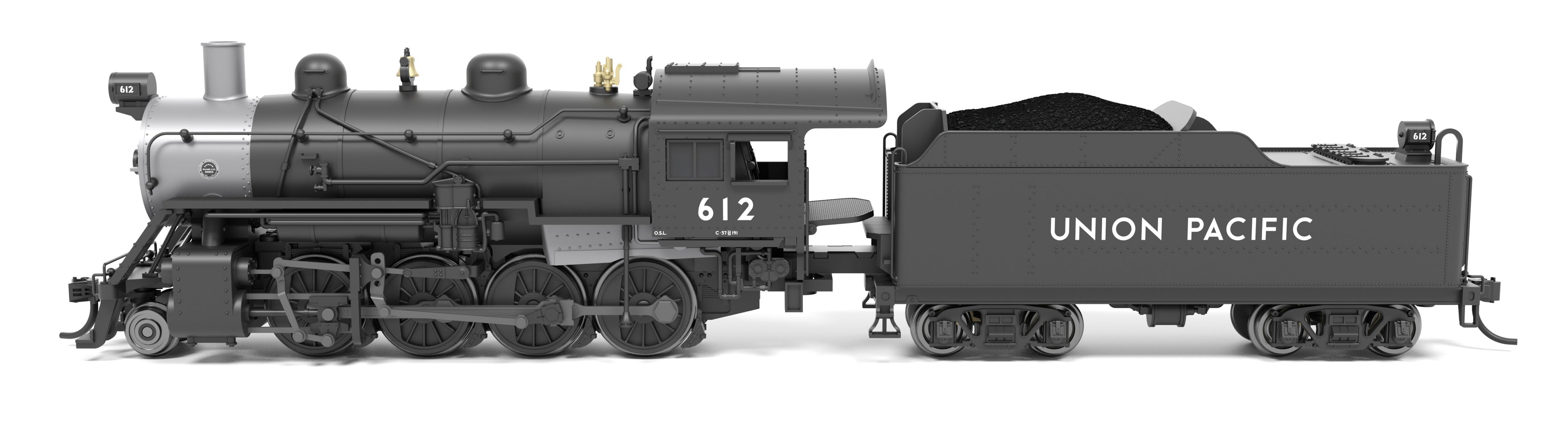 8405 2-8-0 Consolidation, UP 612, No-Sound / DCC-Ready, N