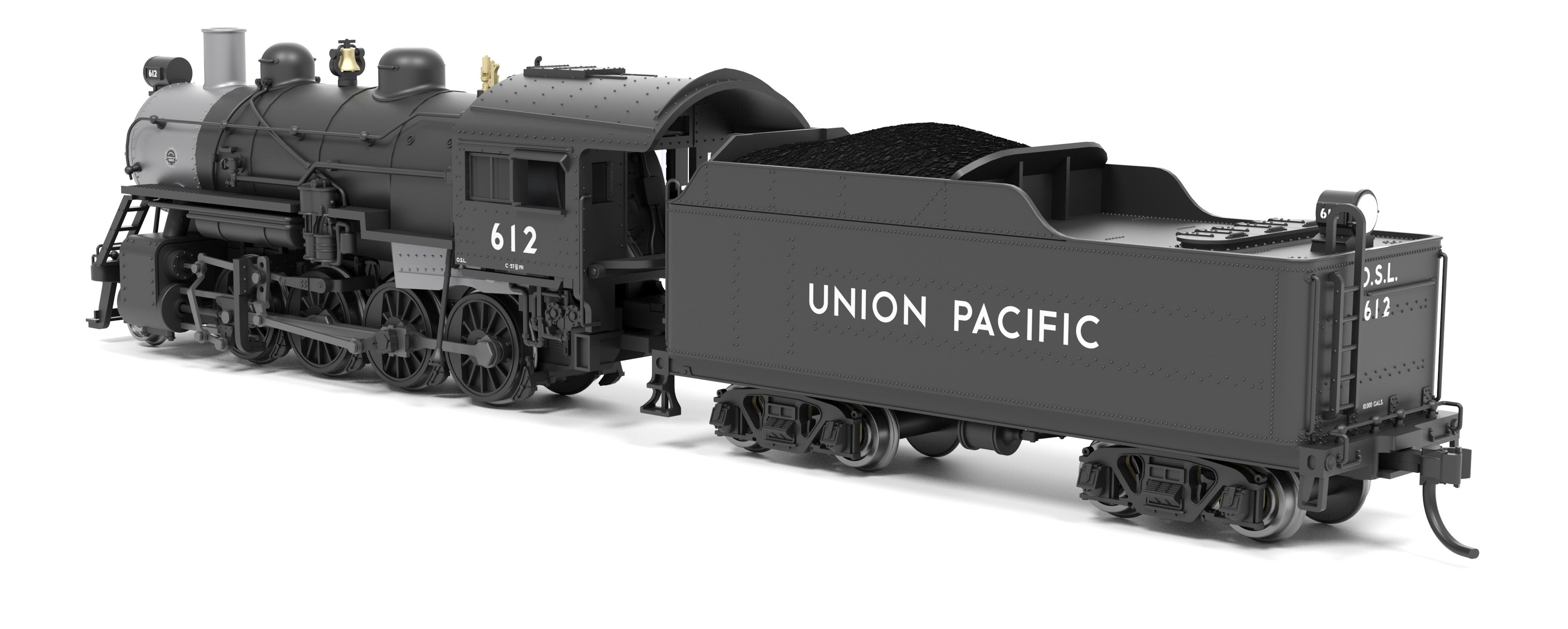 8389 2-8-0 Consolidation, UP 612, Paragon4 Sound/DC/DCC, w/ Smoke, N