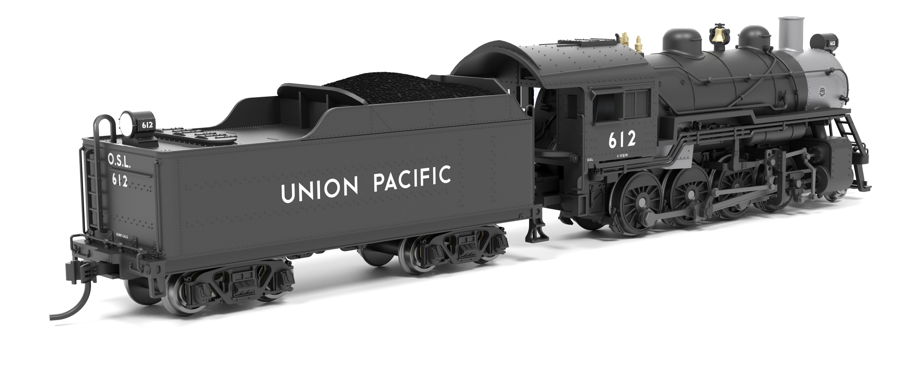 8390 2-8-0 Consolidation, UP 615, Paragon4 Sound/DC/DCC, w/ Smoke, N