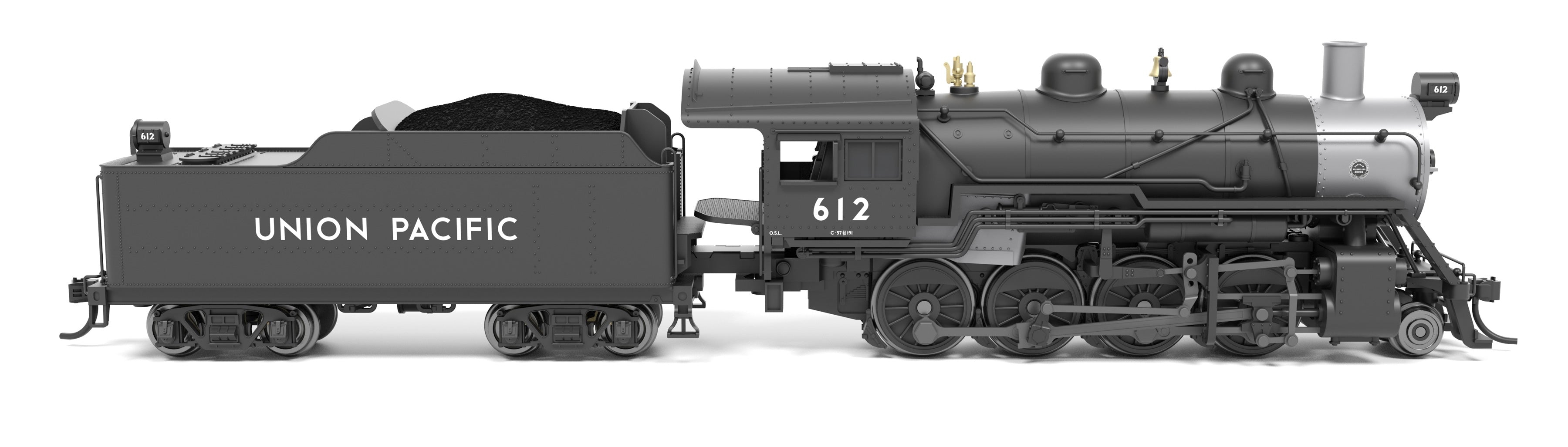 8390 2-8-0 Consolidation, UP 615, Paragon4 Sound/DC/DCC, w/ Smoke, N