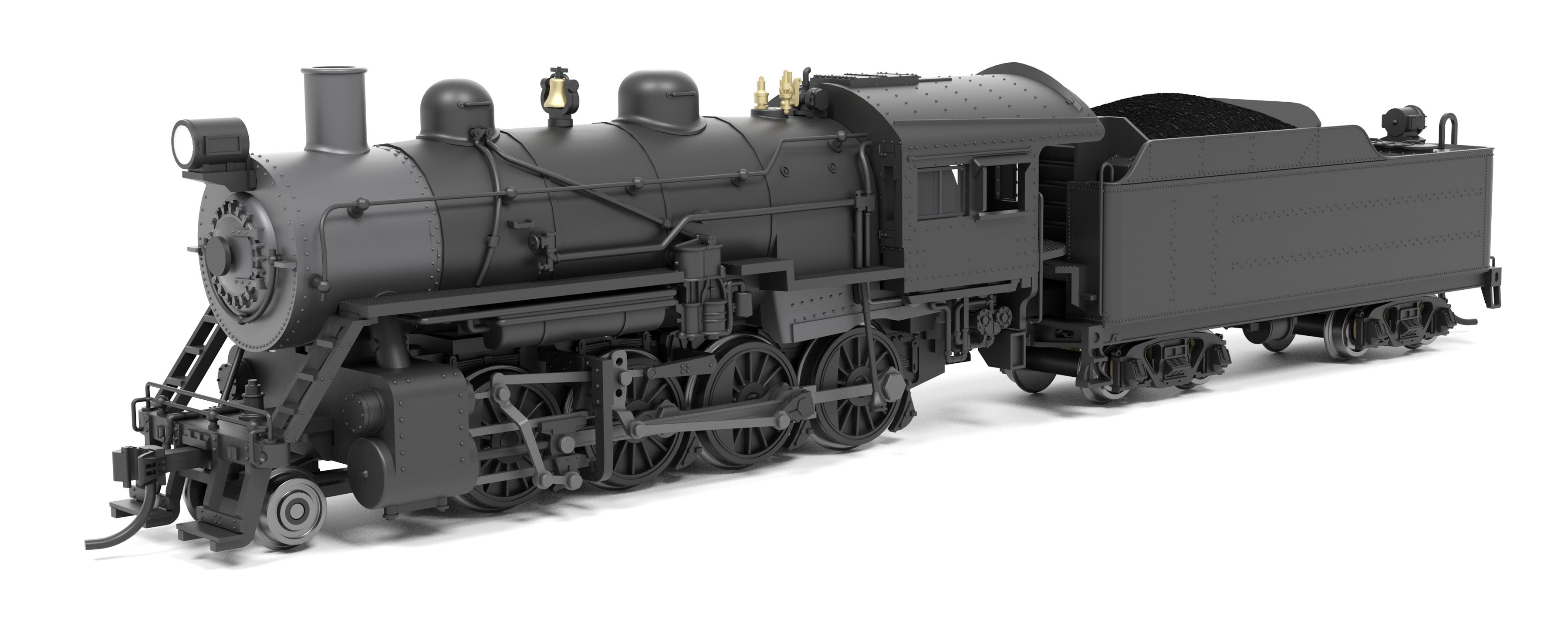8406 2-8-0 Consolidation, Unlettered, No-Sound / DCC-Ready, N