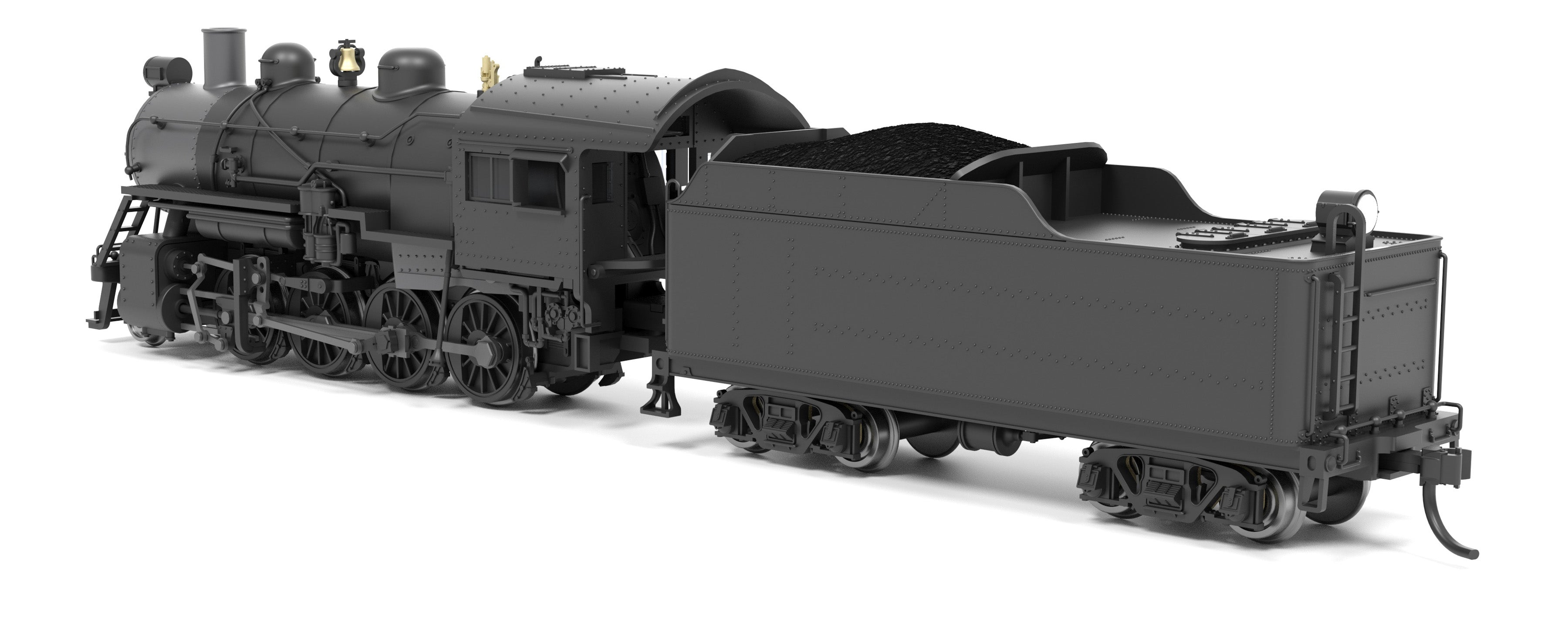 8406 2-8-0 Consolidation, Unlettered, No-Sound / DCC-Ready, N