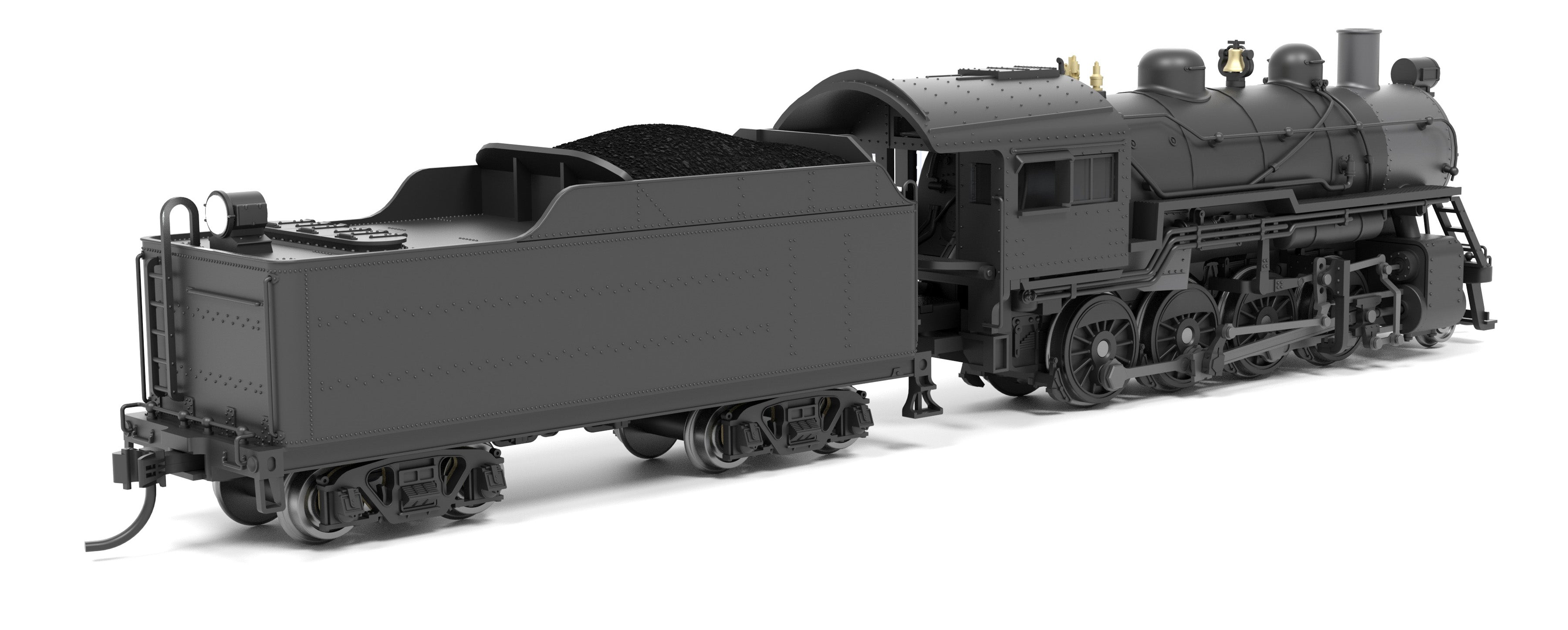 8406 2-8-0 Consolidation, Unlettered, No-Sound / DCC-Ready, N