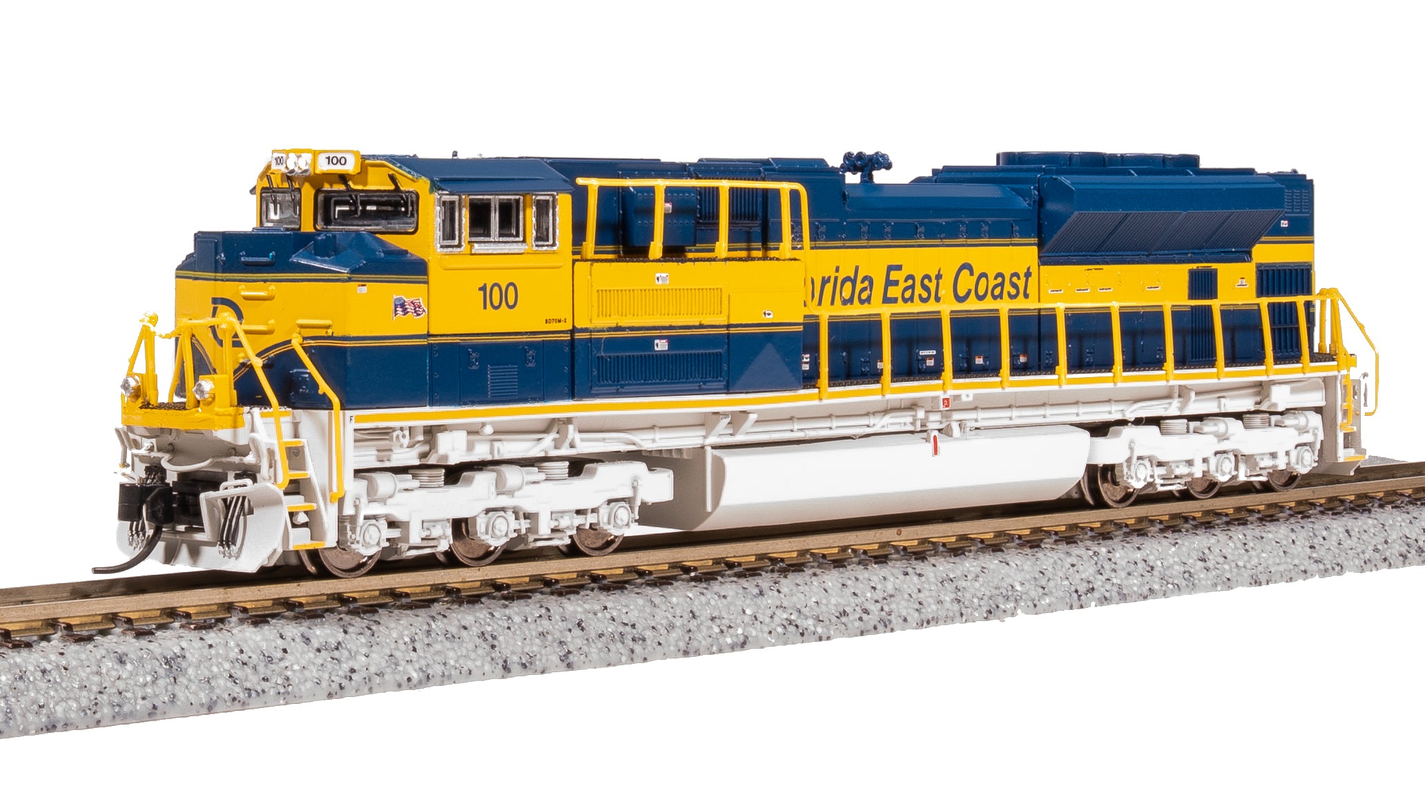 8418 EMD SD70M-2, FEC 100, Blue/Yellow, Paragon4 Sound/DC/DCC, N