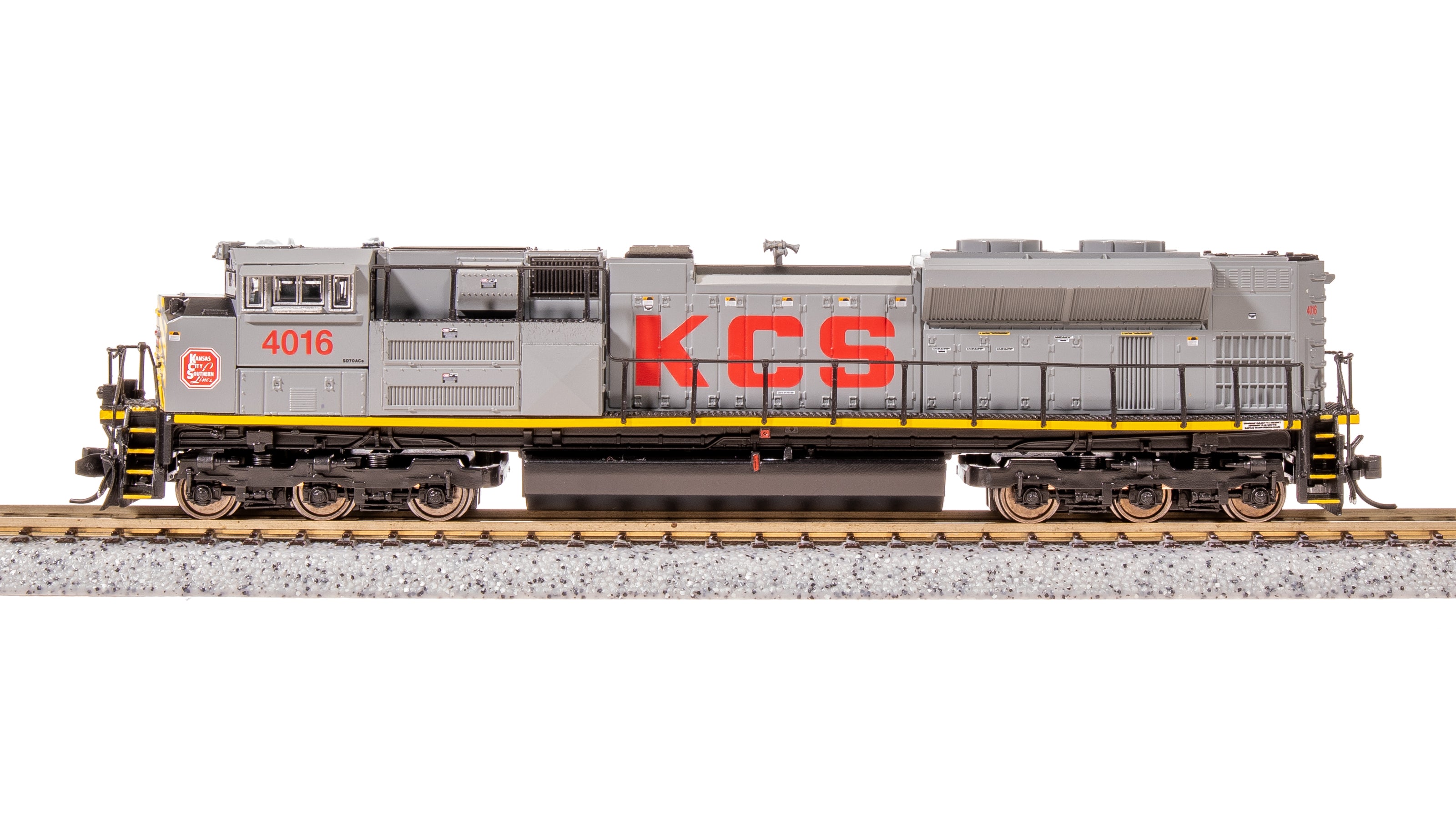 8423 EMD SD70ACe, KCS 4016, Gray/Red/Yellow, Paragon4 Sound/DC/DCC, N